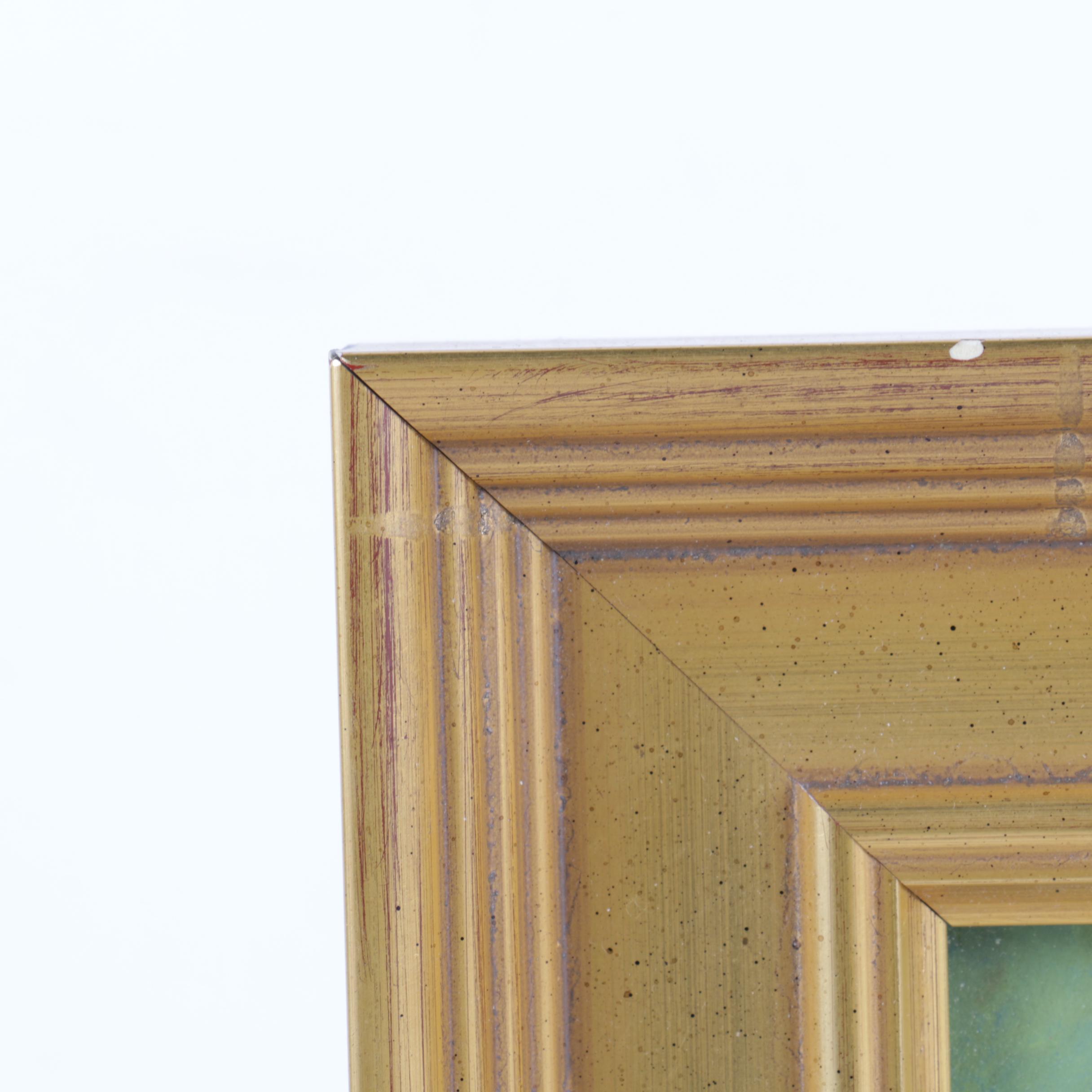 Rita Sarris Pastel Drawing on Paper of a Cardinal