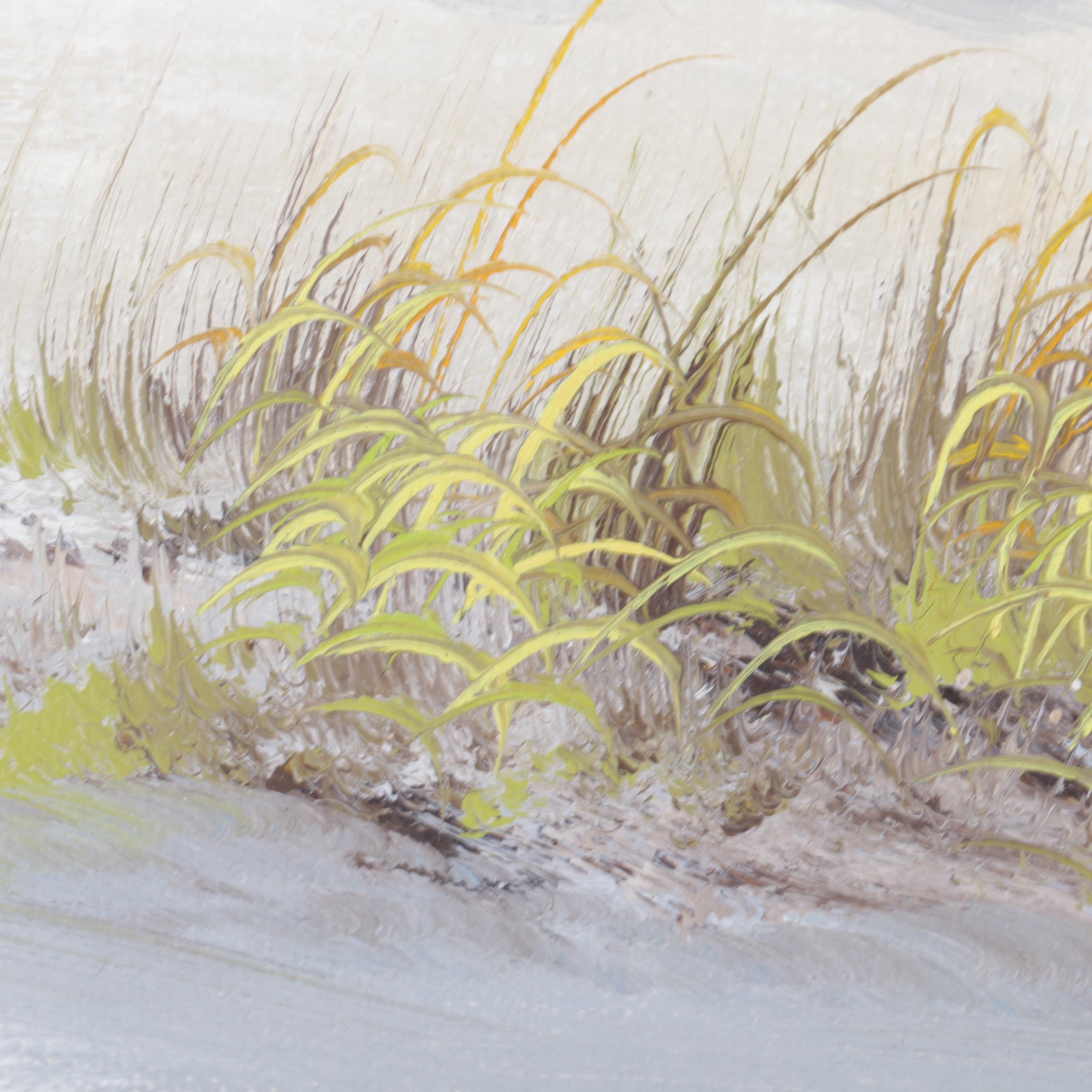 C. Melton Acrylic Painting on Canvas of Seascape