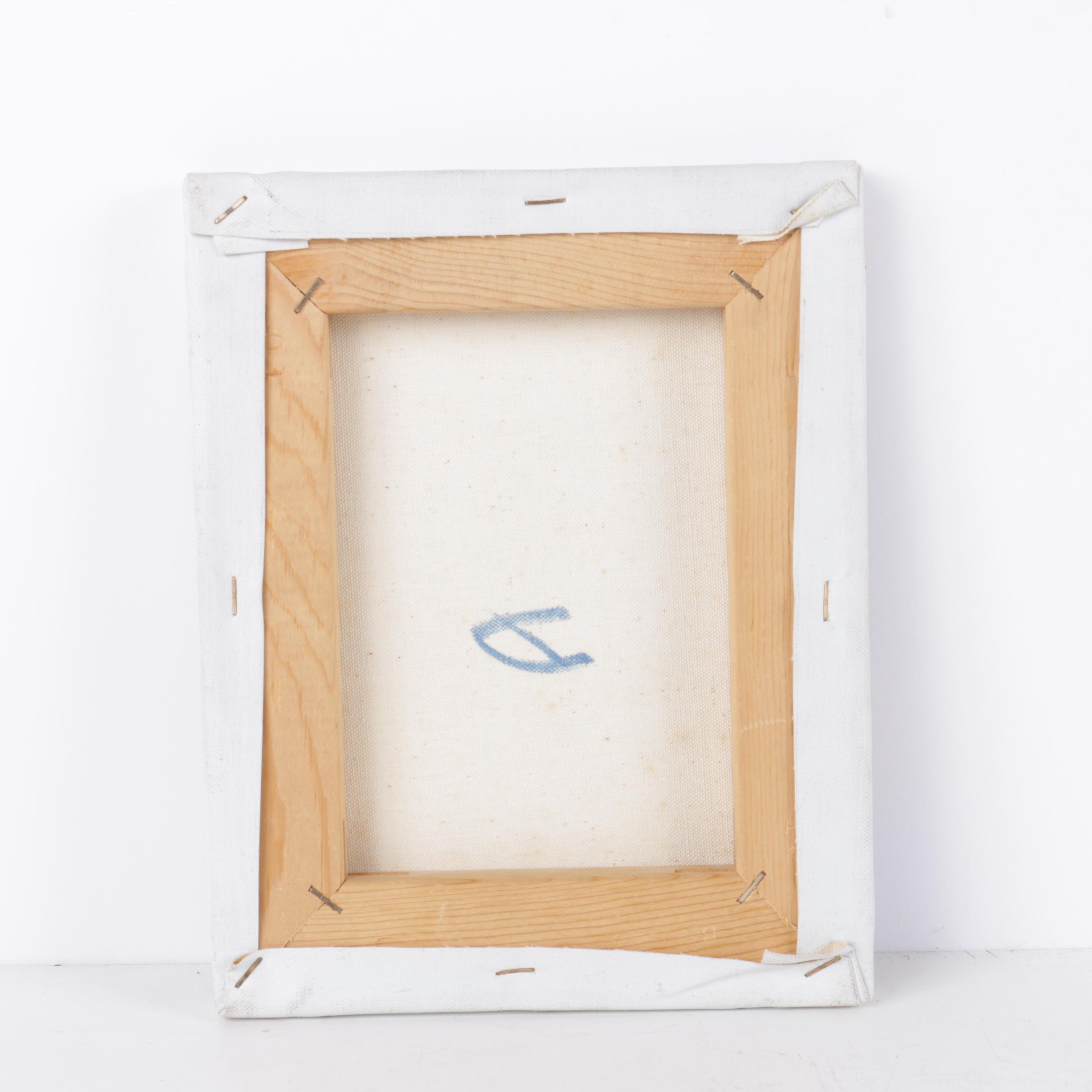 C. Melton Acrylic Painting on Canvas of Seascape