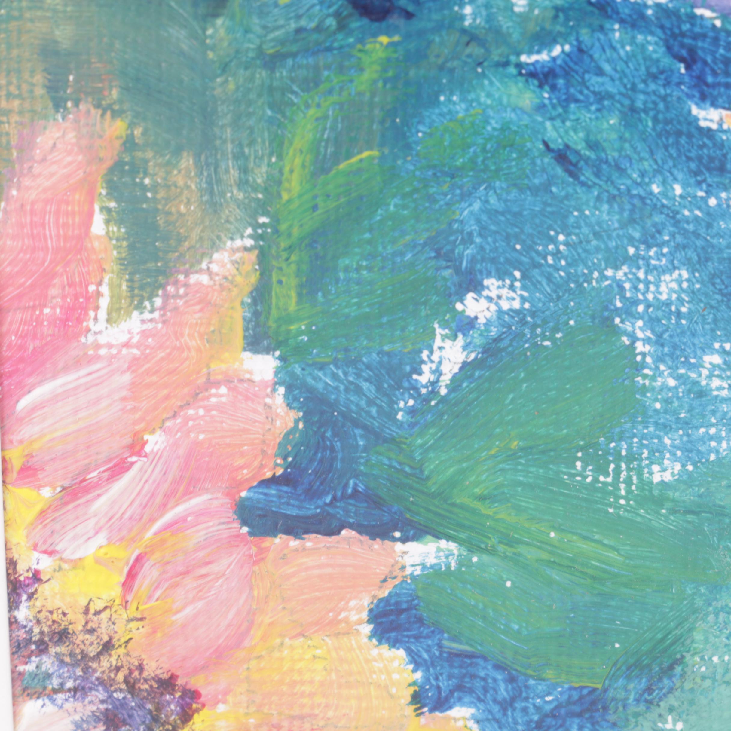 Oil Painting of Flowers