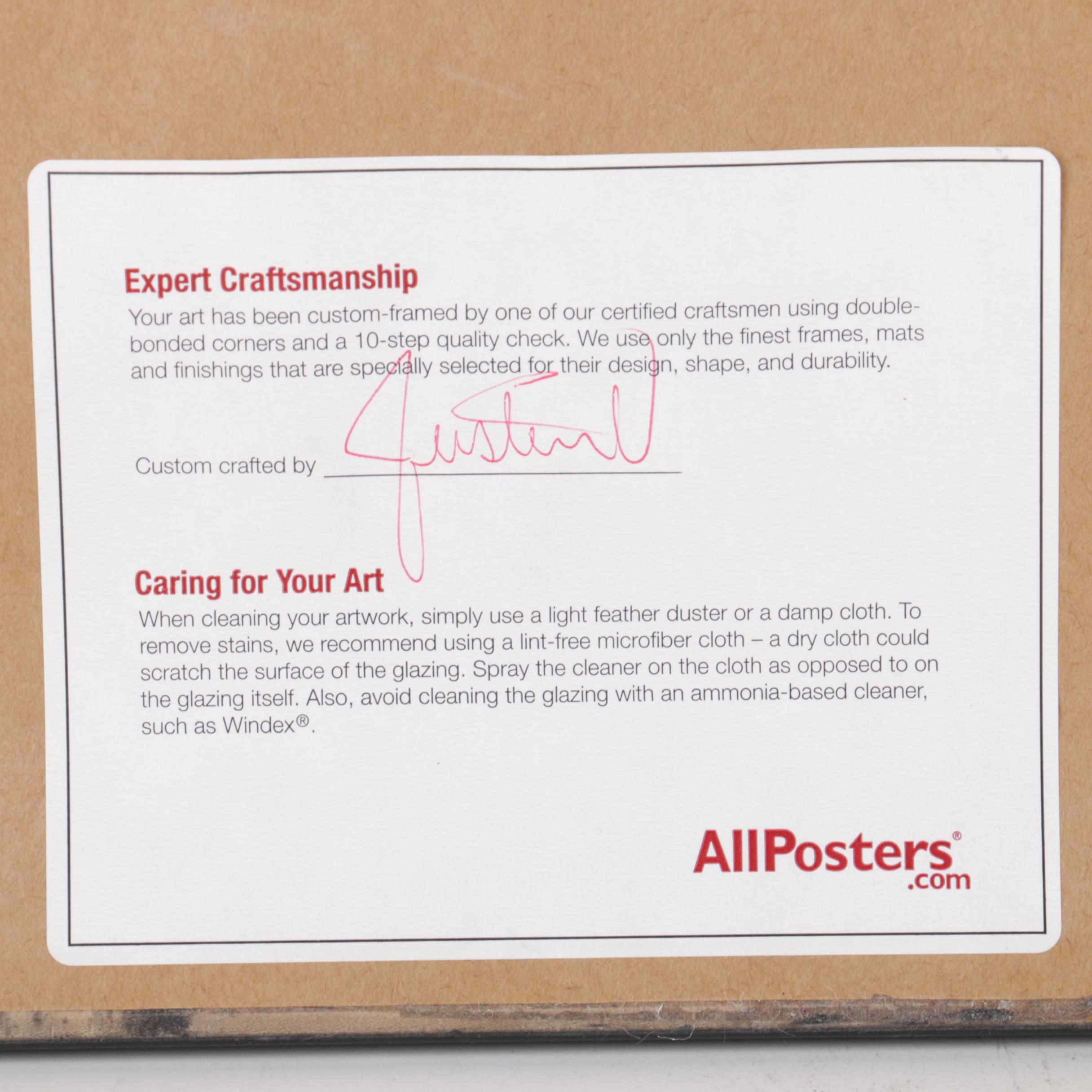 1963 Theater Poster for "Barefoot in The Park" Tryout in Washington DC