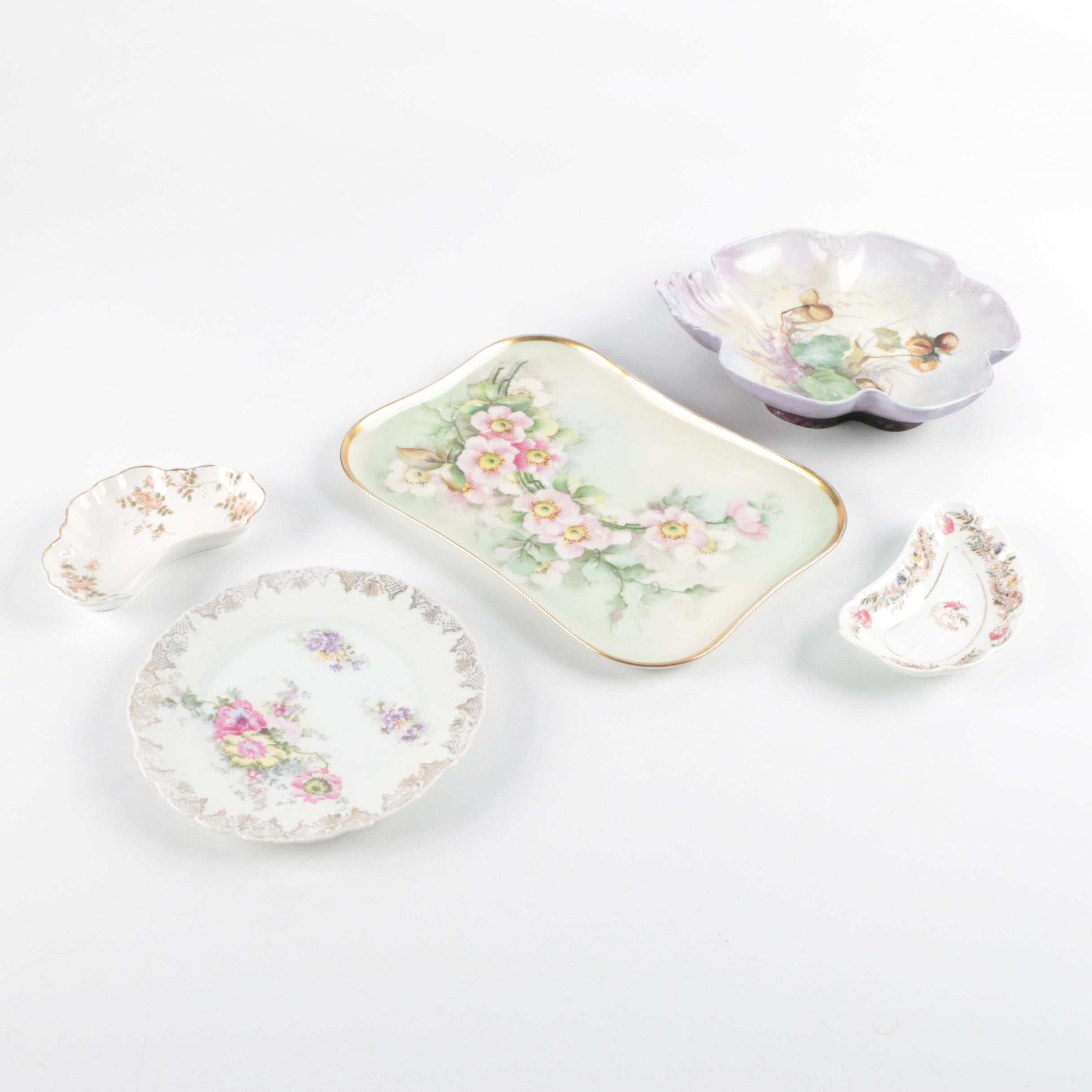 Porcelain Tableware Including Charles Field Haviland