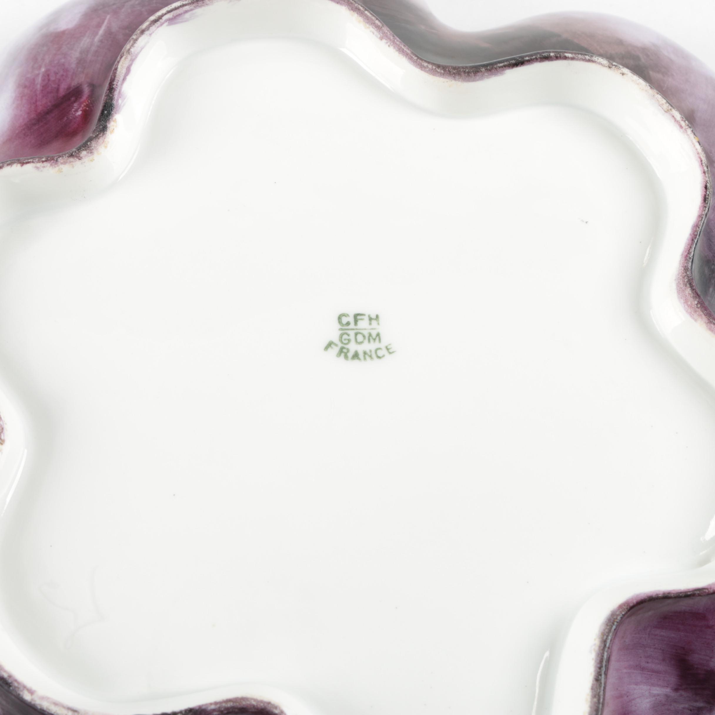 Porcelain Tableware Including Charles Field Haviland