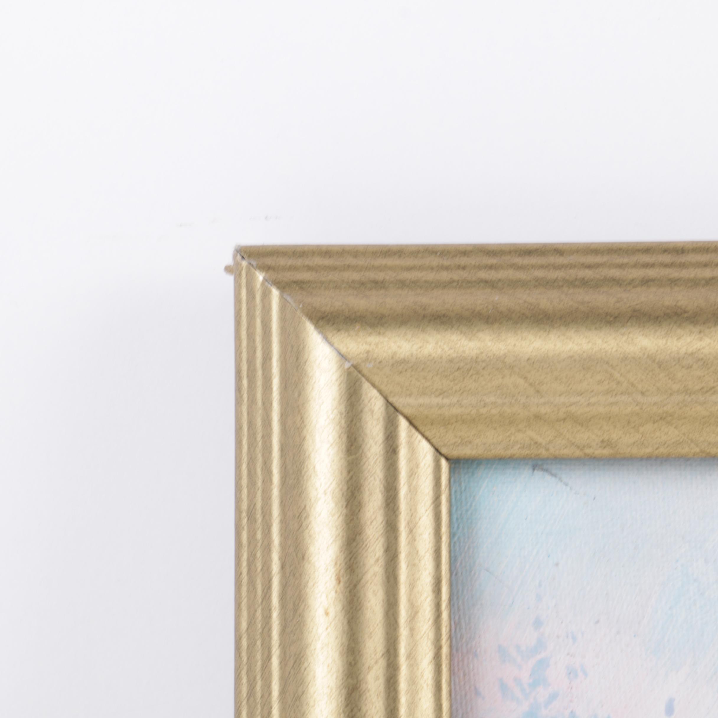 Oil Painting on Canvas of Pastoral Landscape