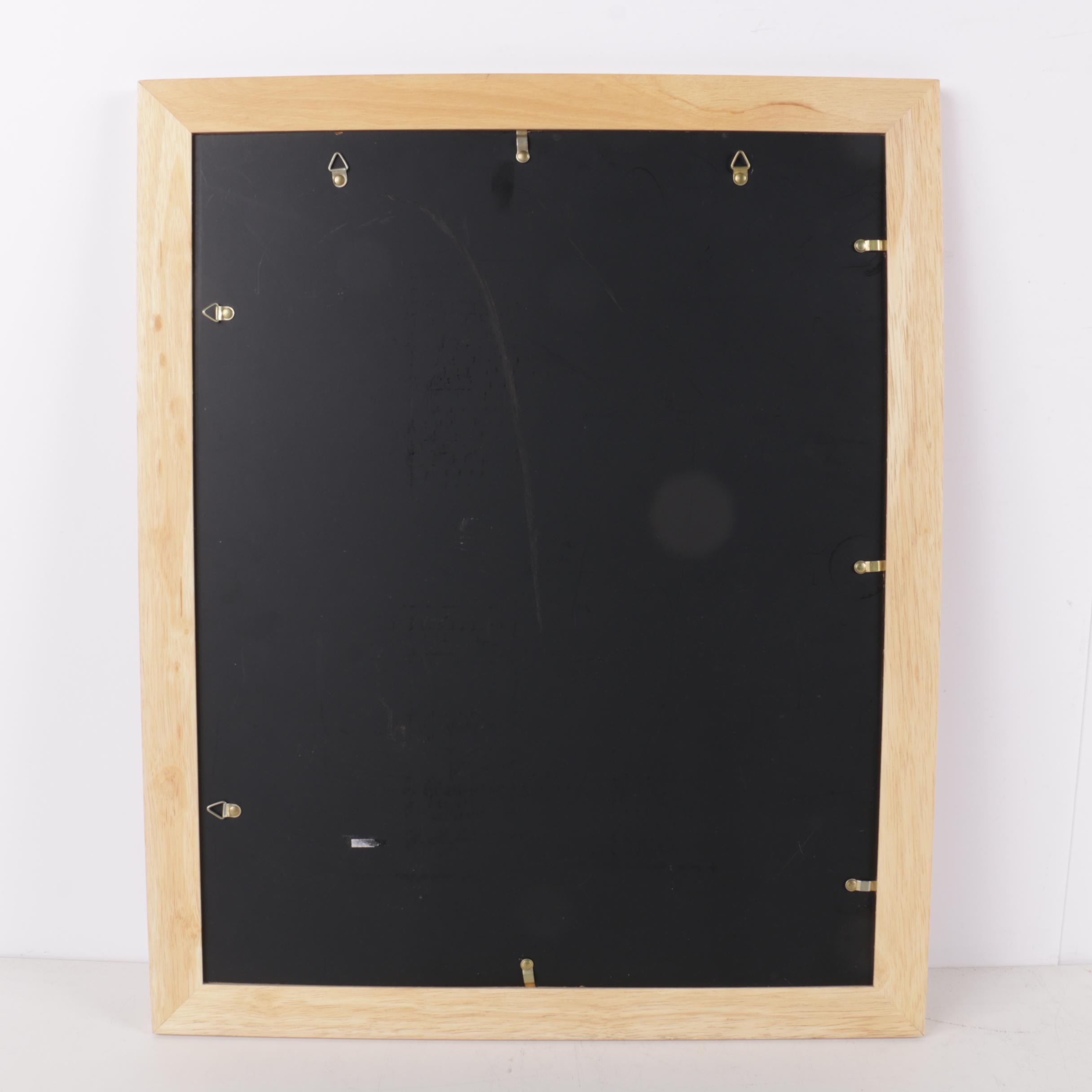 Signed Reproduction Print on Paper After Mario Crippa