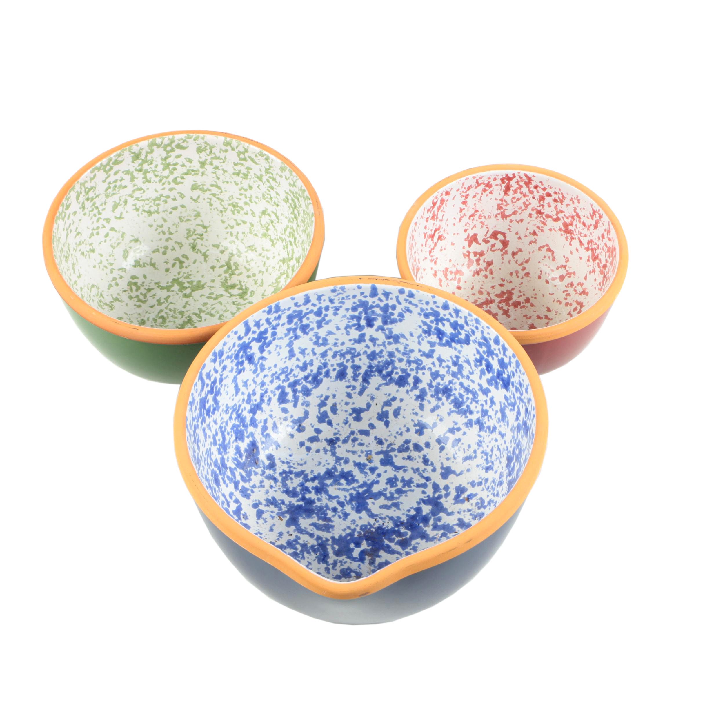 Ceramic Nesting Mixing Bowls