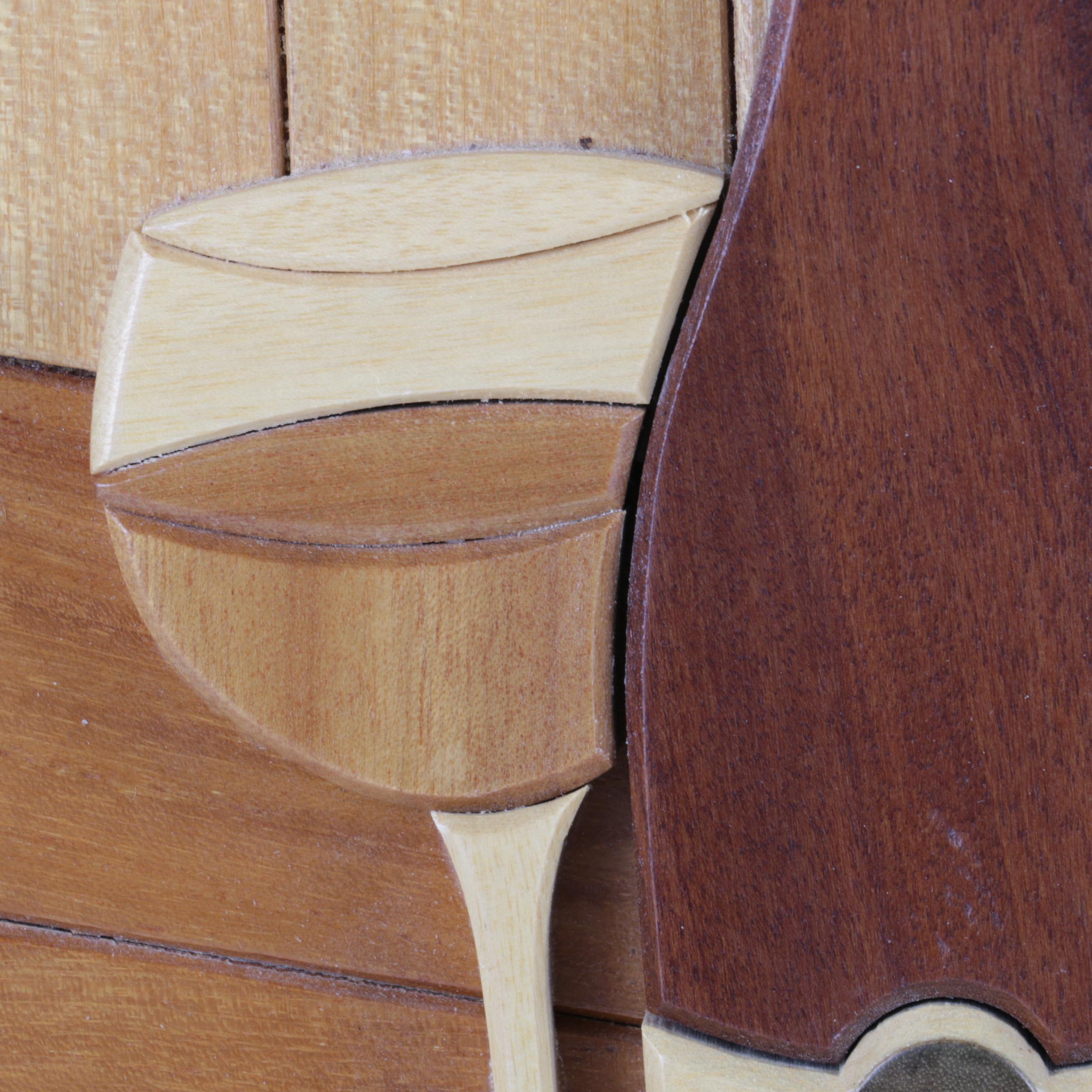 Ricci Carlo Wine-Themed Wooden Panel