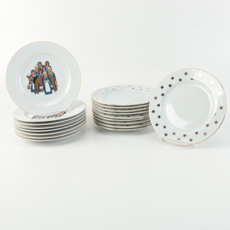 American Atelier Salad Plates