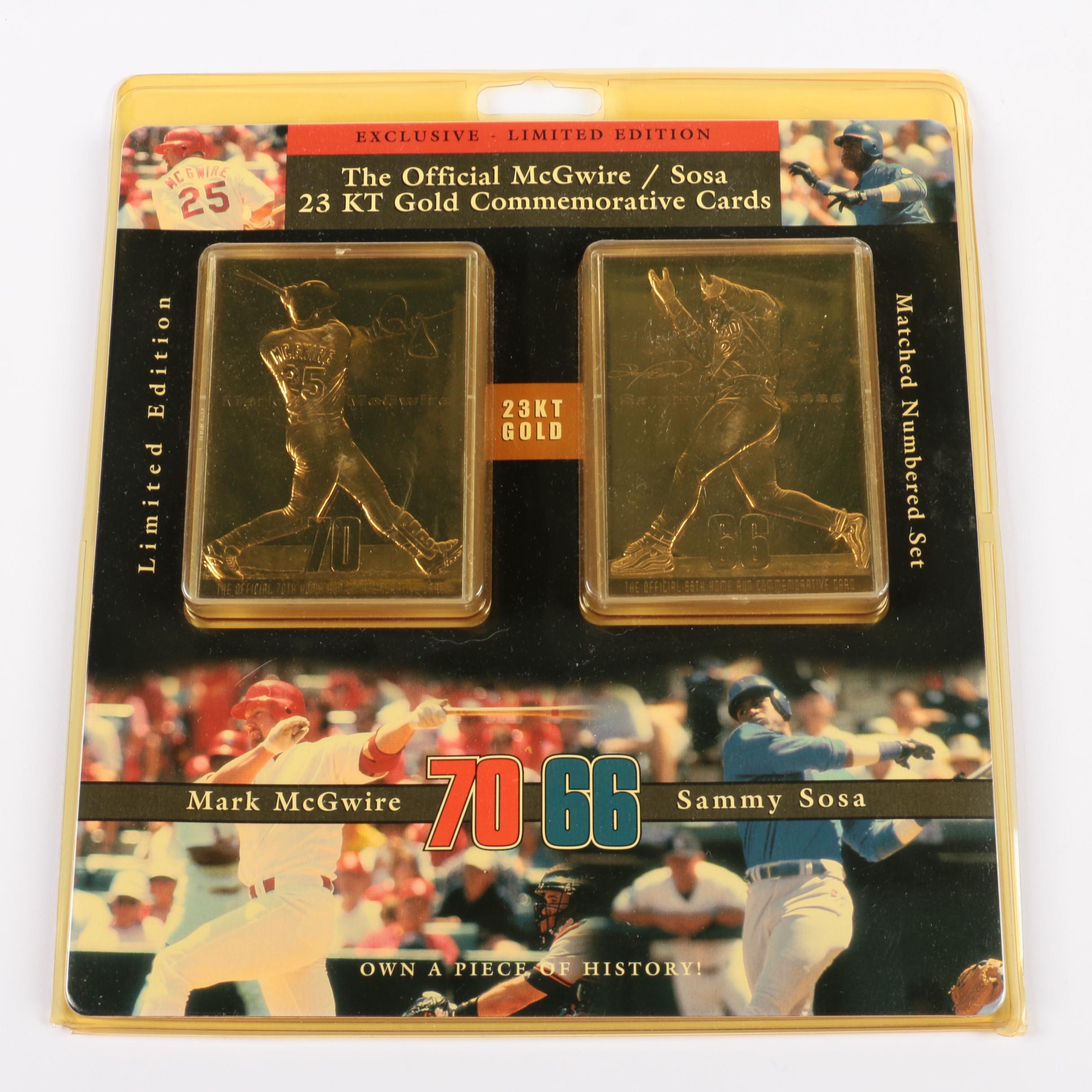 Mark McGwire and Sammy Sosa Memorabilia