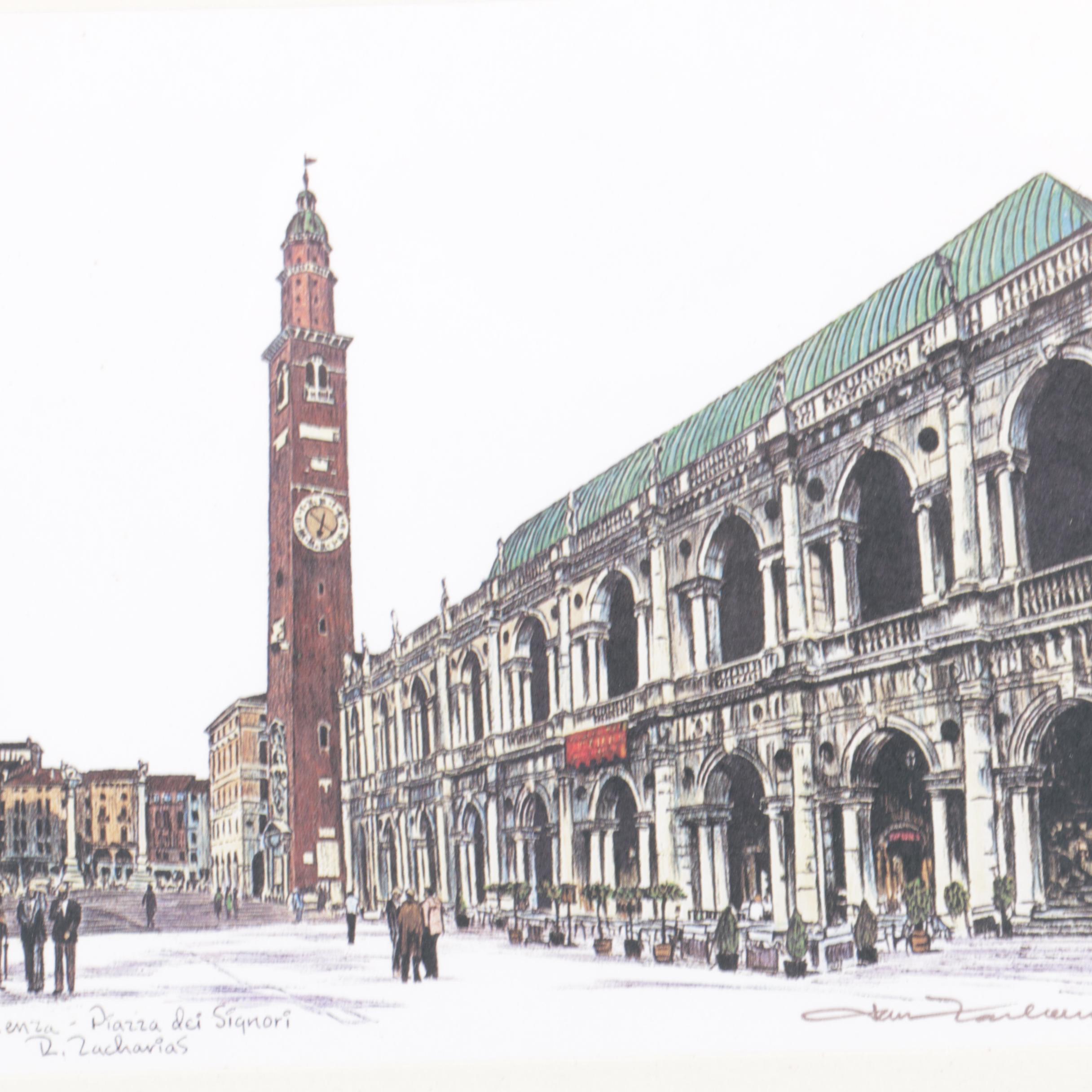 R. Zacharias Reproduction Prints of Venice