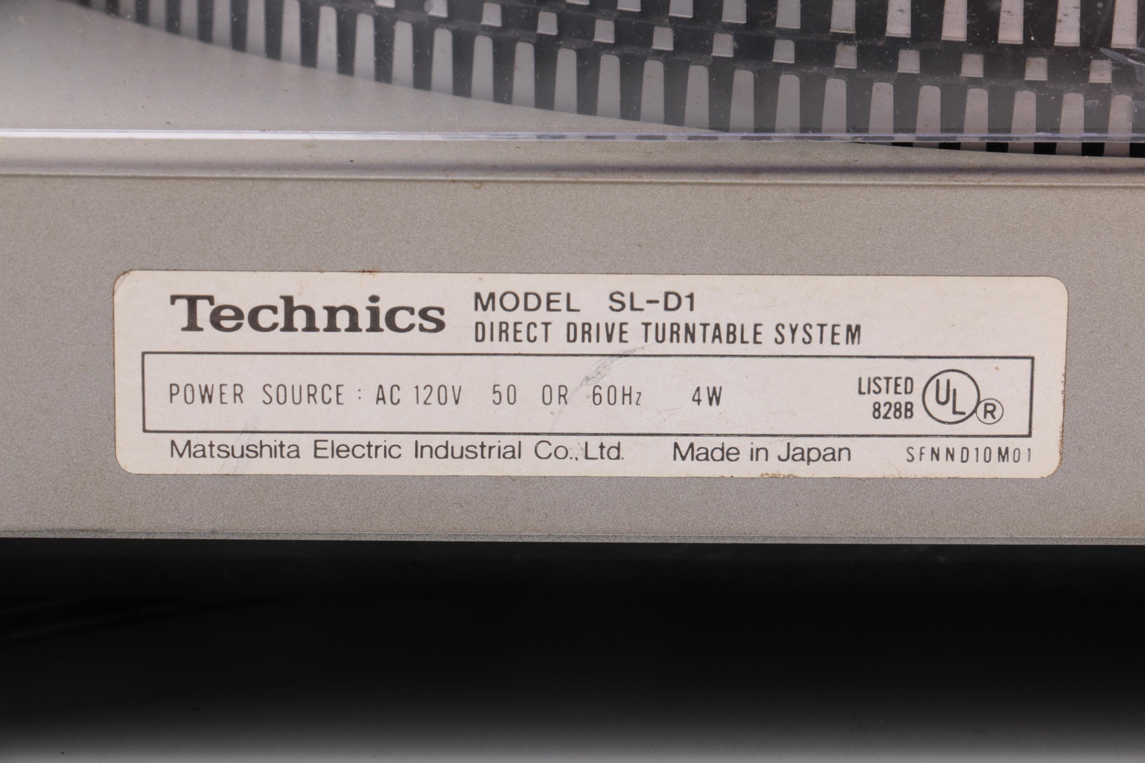 Technics Direct Drive Turntable