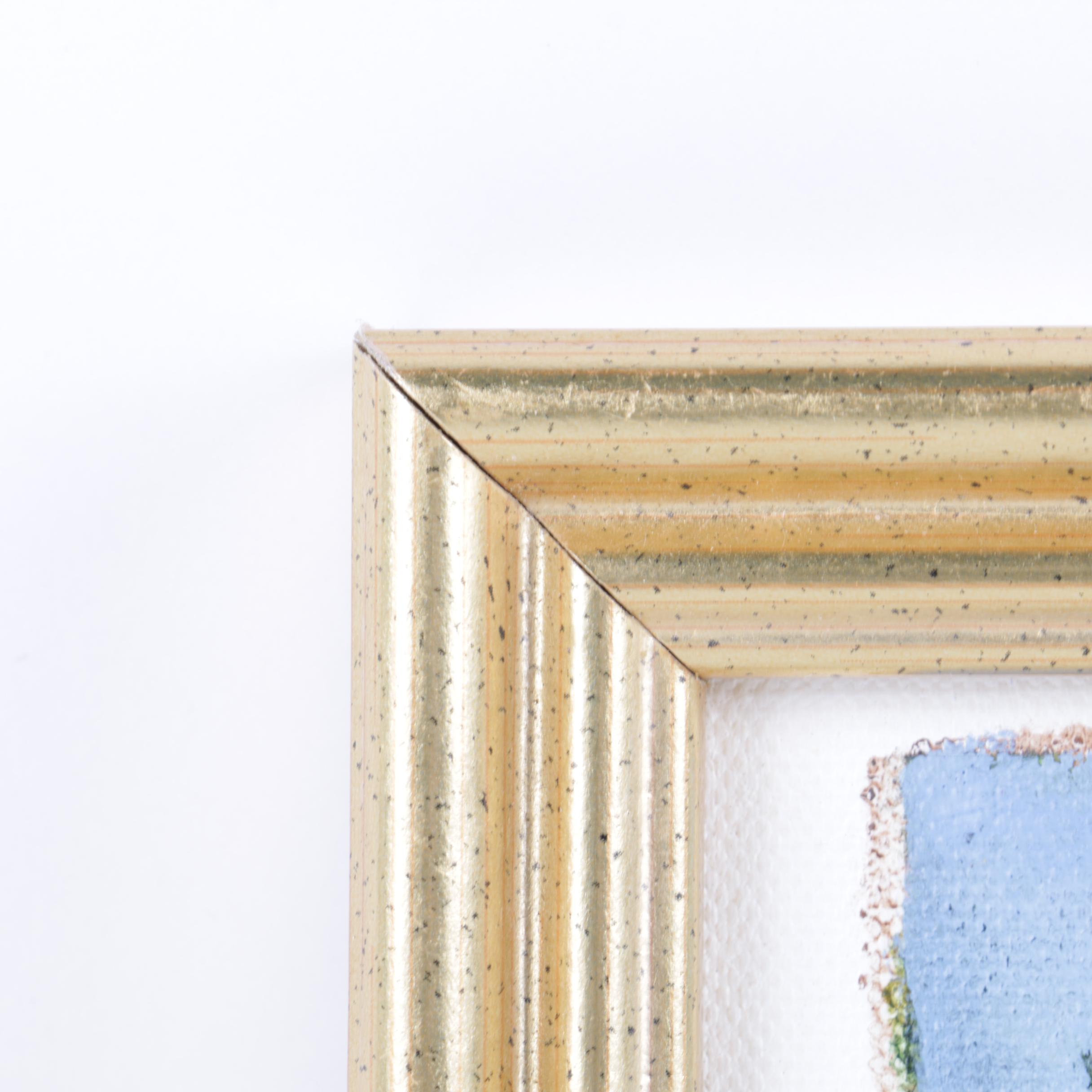 Oil Painting on Canvas of Landscape Scene