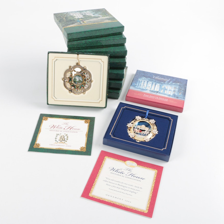 White House Historical Association Christmas Ornament Collection