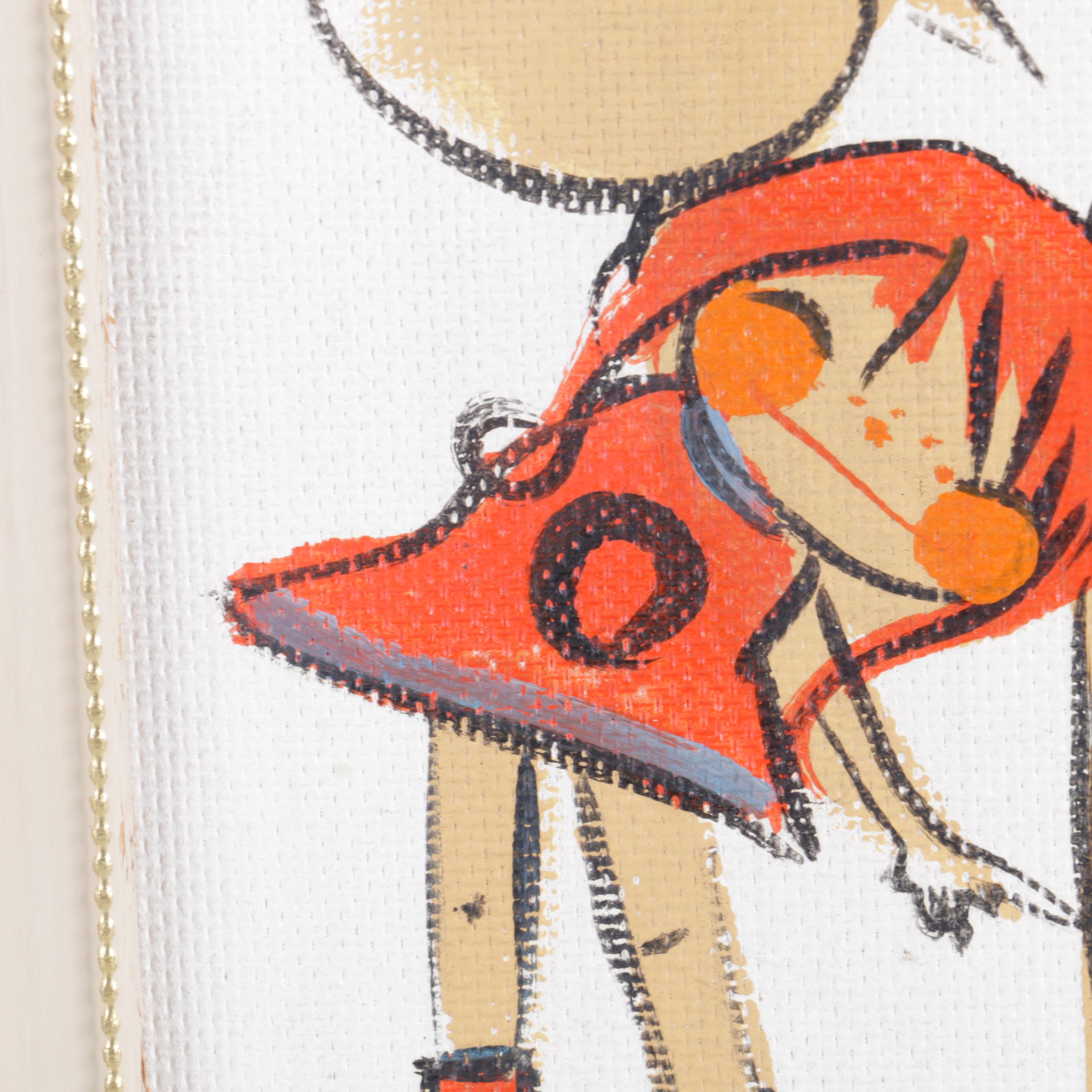 Helyn Mann Acrylic Painting on Canvas of Children