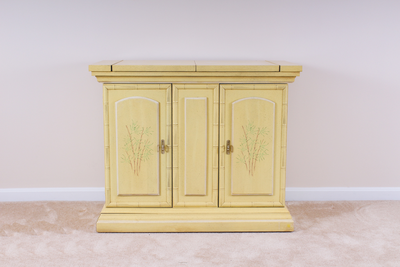 Vintage Asian Inspired Sideboard