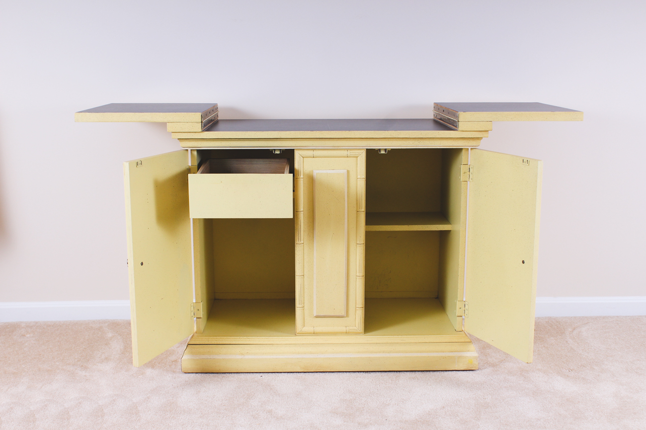 Vintage Asian Inspired Sideboard