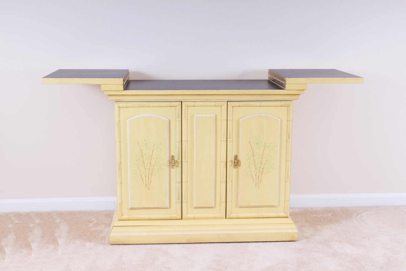 Vintage Asian Inspired Sideboard