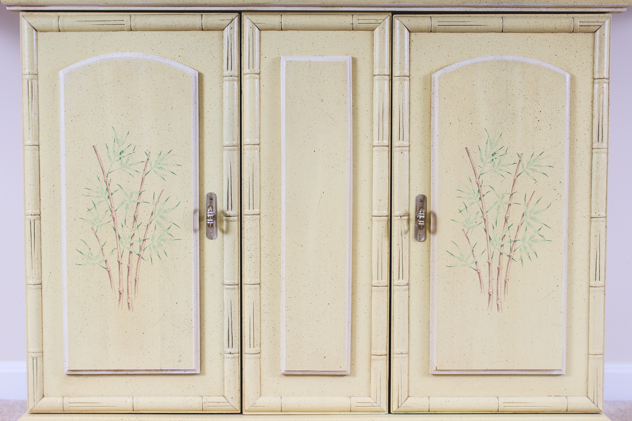 Vintage Asian Inspired Sideboard