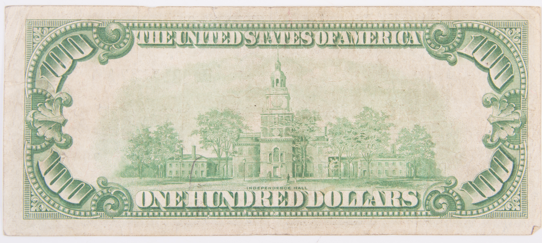 1928 Federal Reserve 100 Dollar Bill