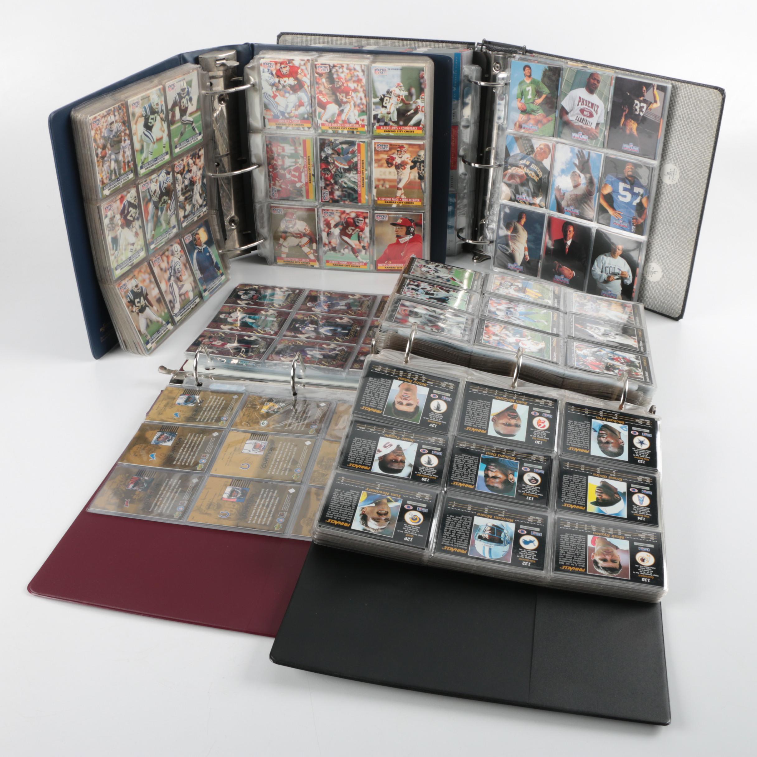 Modern Football Cards in Binders