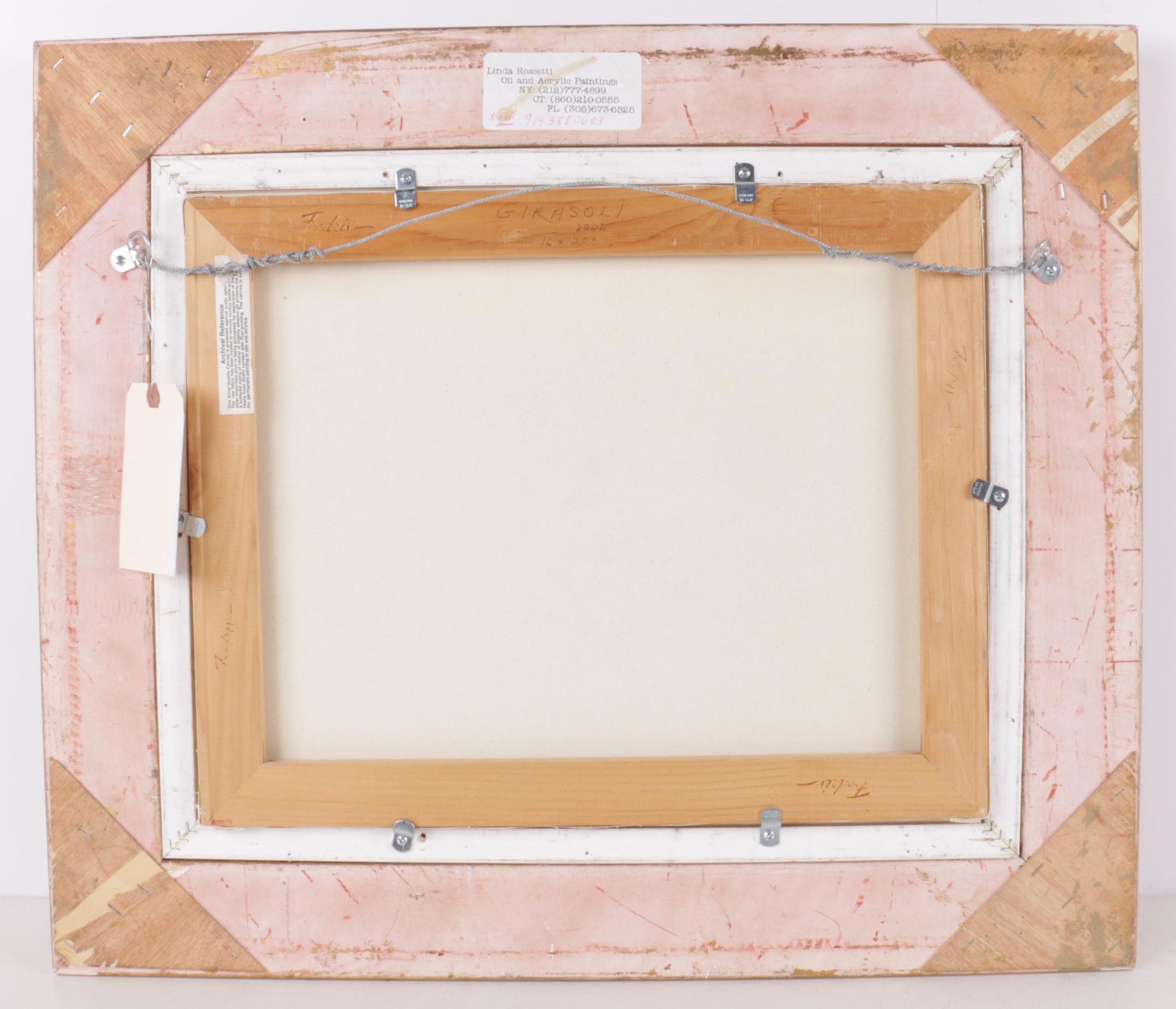 Linda Roscetti Painting of a Field of Sunflowers "Girasoli"