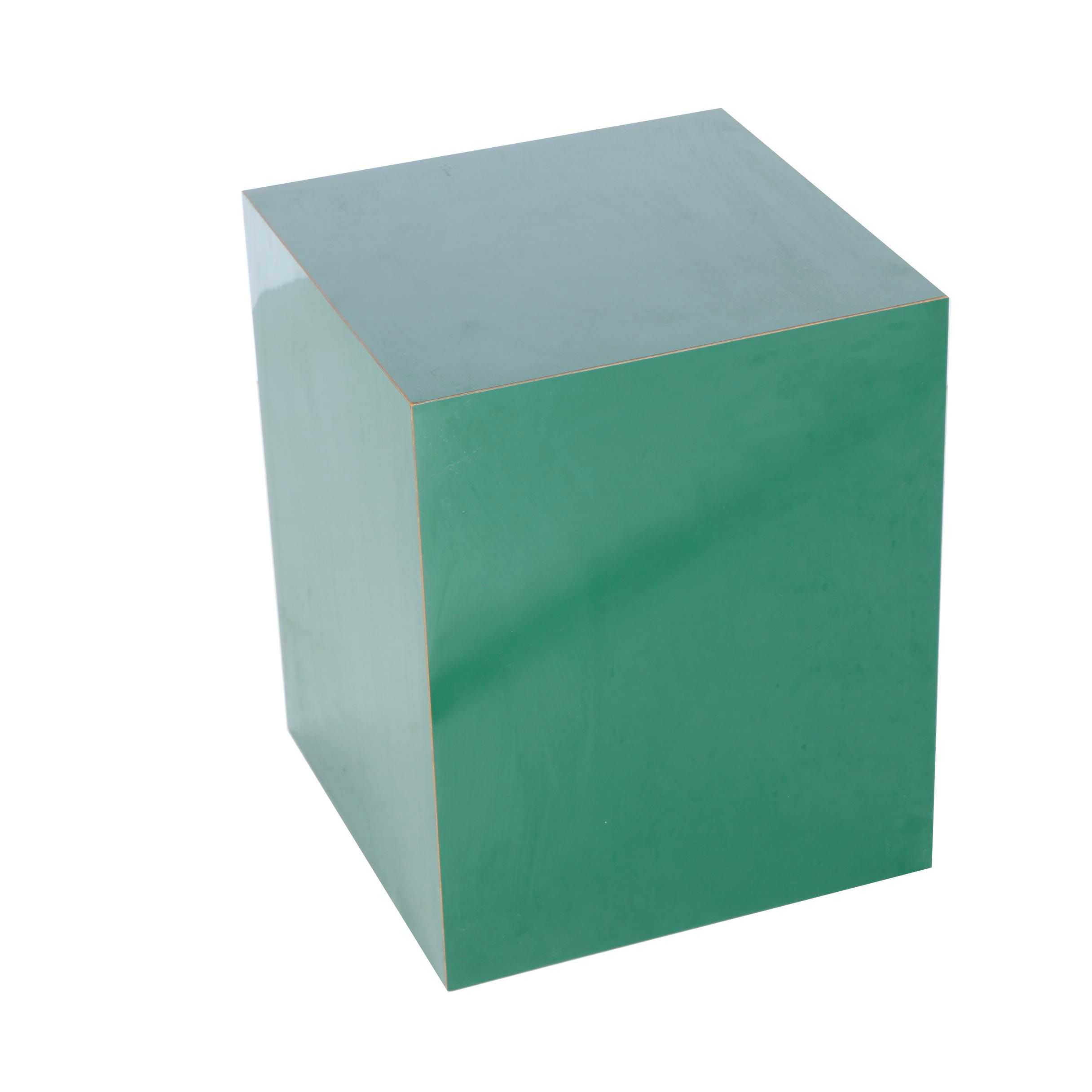 Green Modern Style Laminate Accent Table