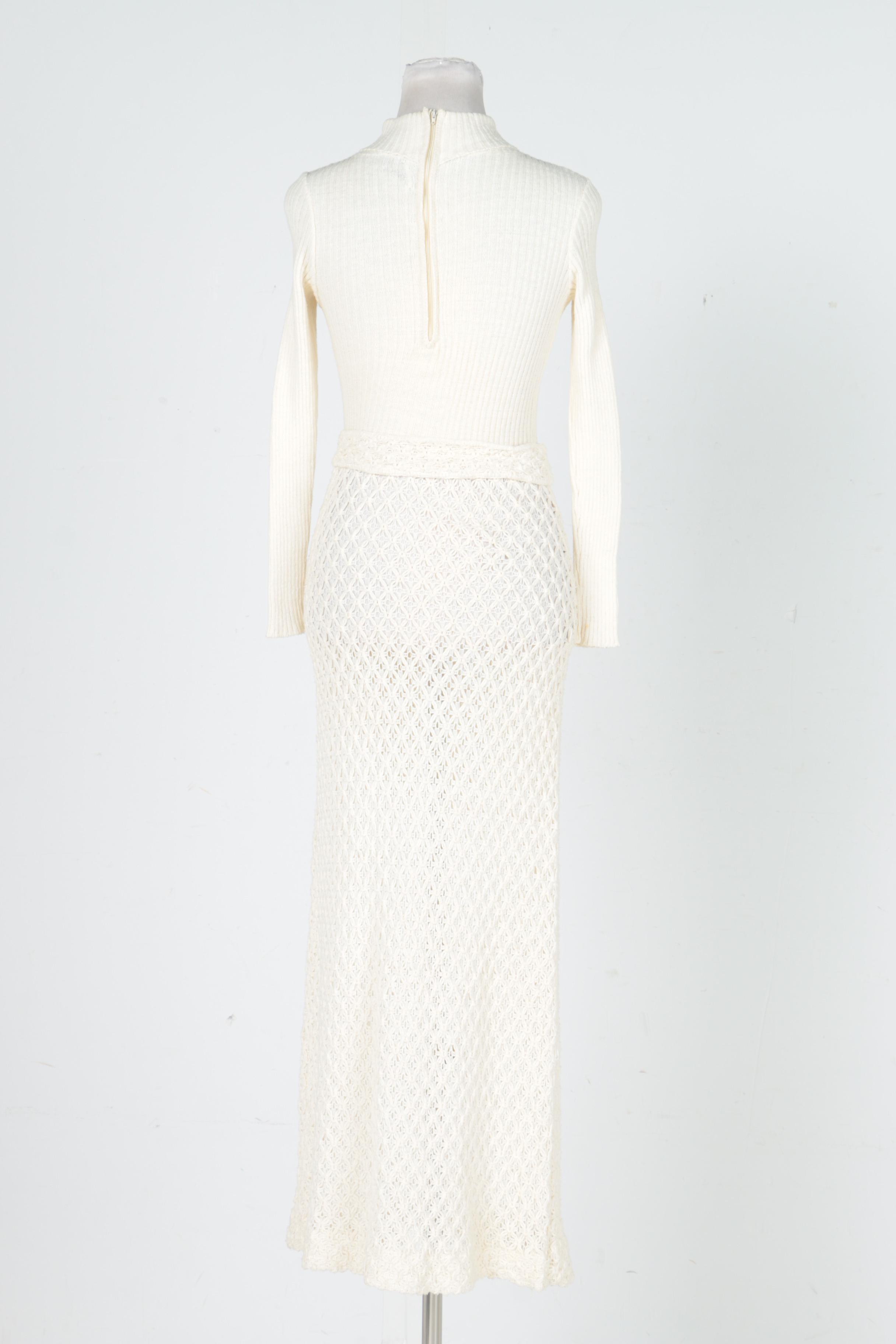 Circa 1960s Lisa Originals By Herman Marcus, Inc. Sweater Dress