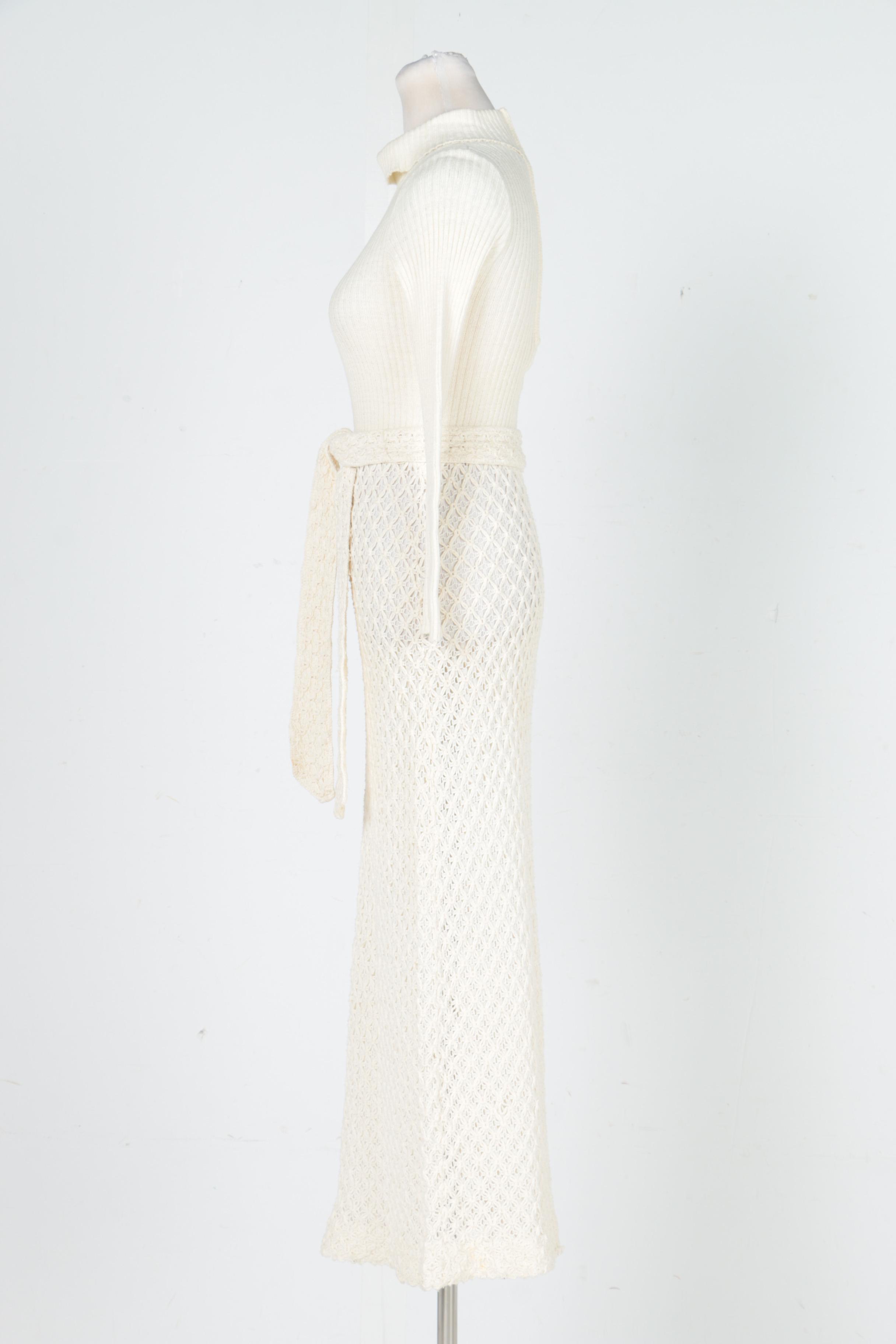 Circa 1960s Lisa Originals By Herman Marcus, Inc. Sweater Dress