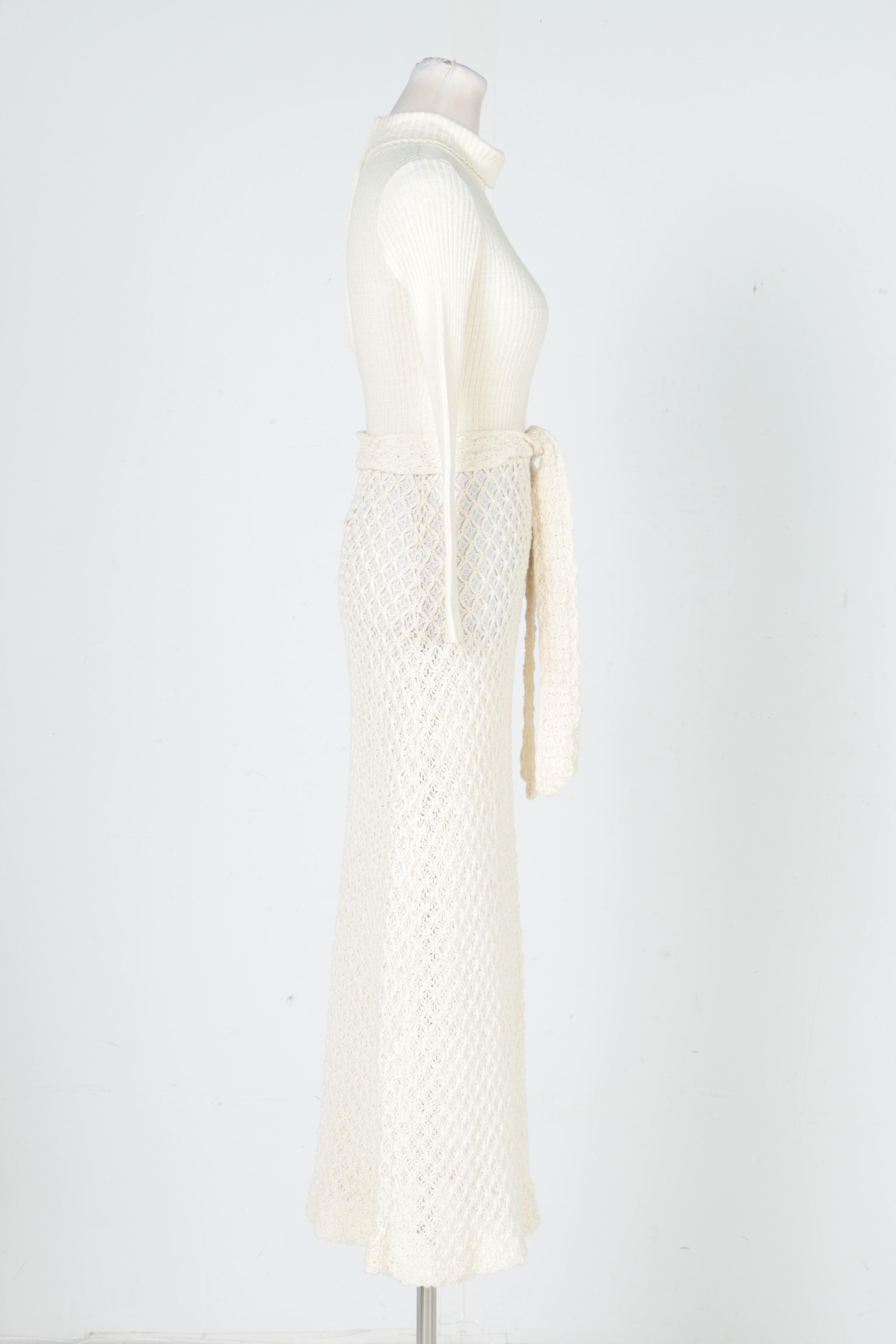 Circa 1960s Lisa Originals By Herman Marcus, Inc. Sweater Dress