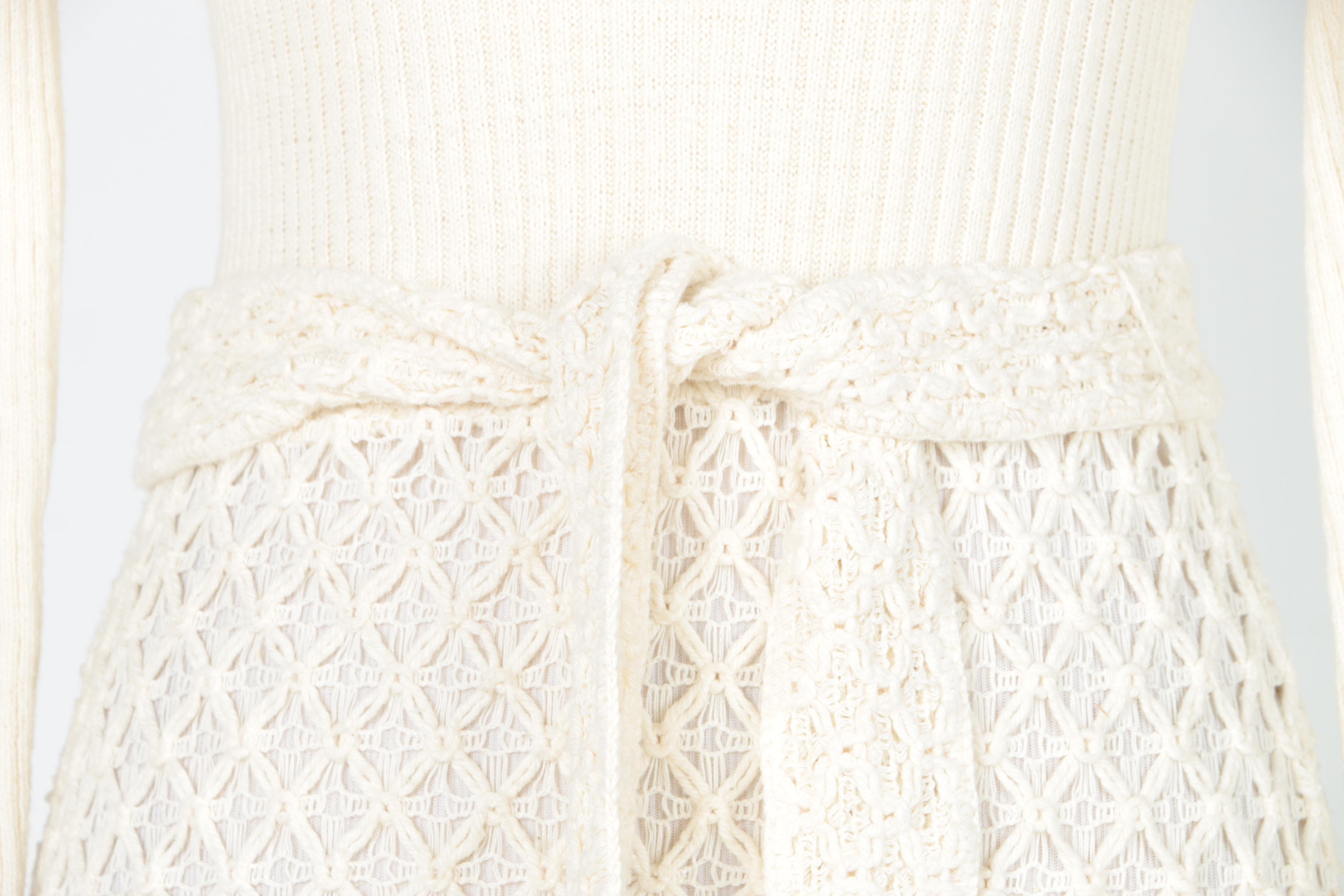 Circa 1960s Lisa Originals By Herman Marcus, Inc. Sweater Dress