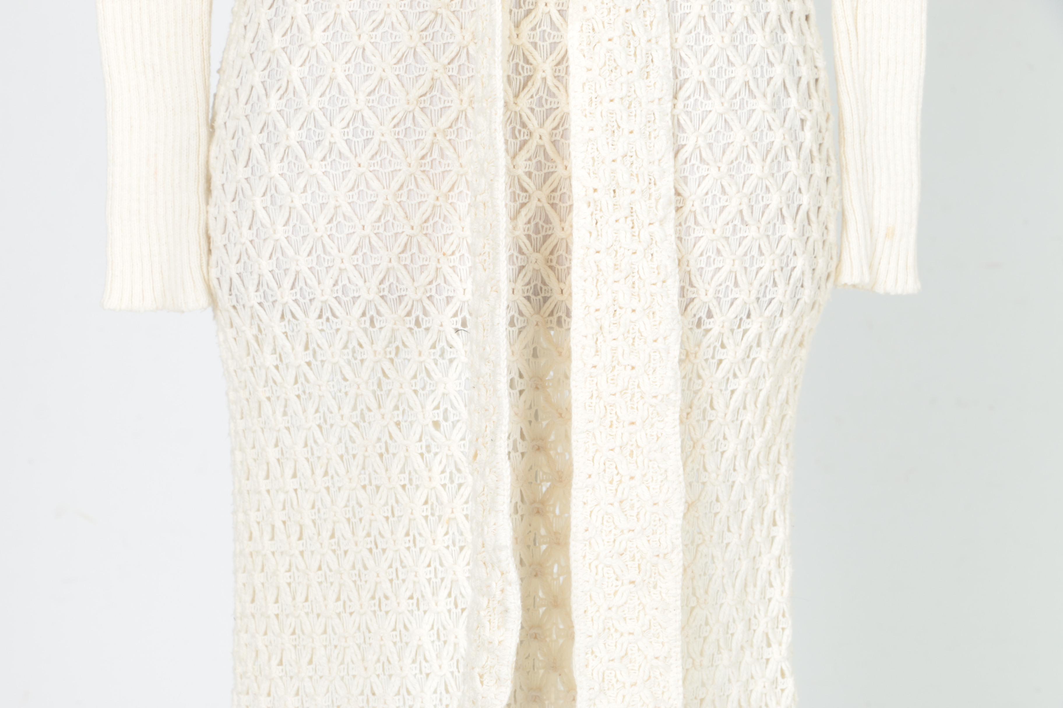 Circa 1960s Lisa Originals By Herman Marcus, Inc. Sweater Dress