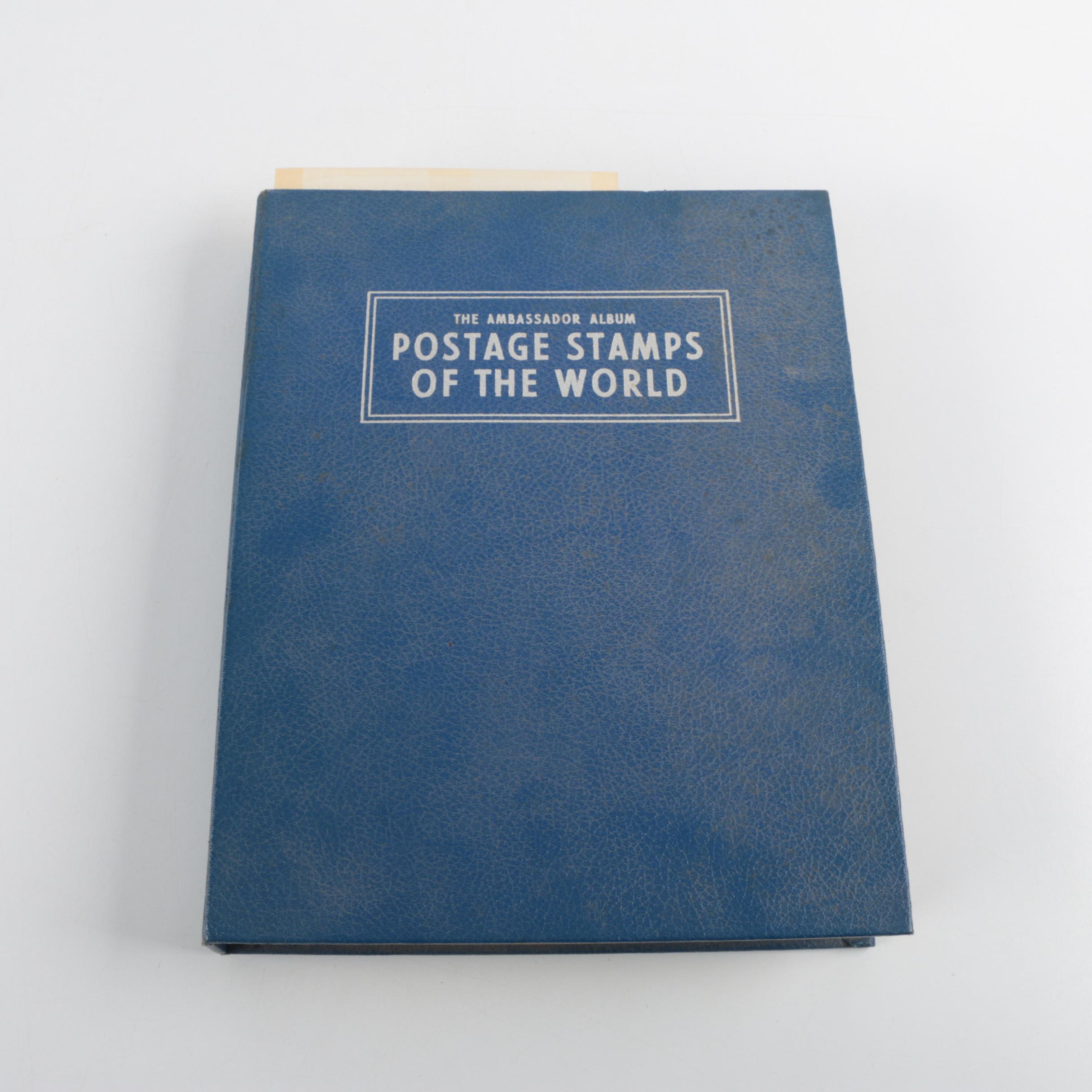 Vintage United States and Foreign Stamp Collection Including First Day Covers