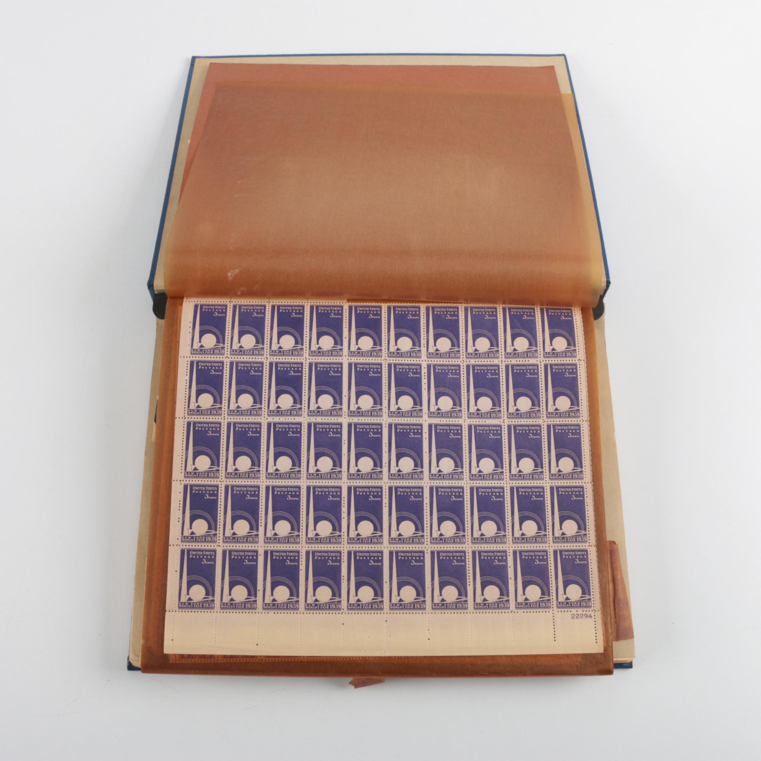 Vintage United States and Foreign Stamp Collection Including First Day Covers