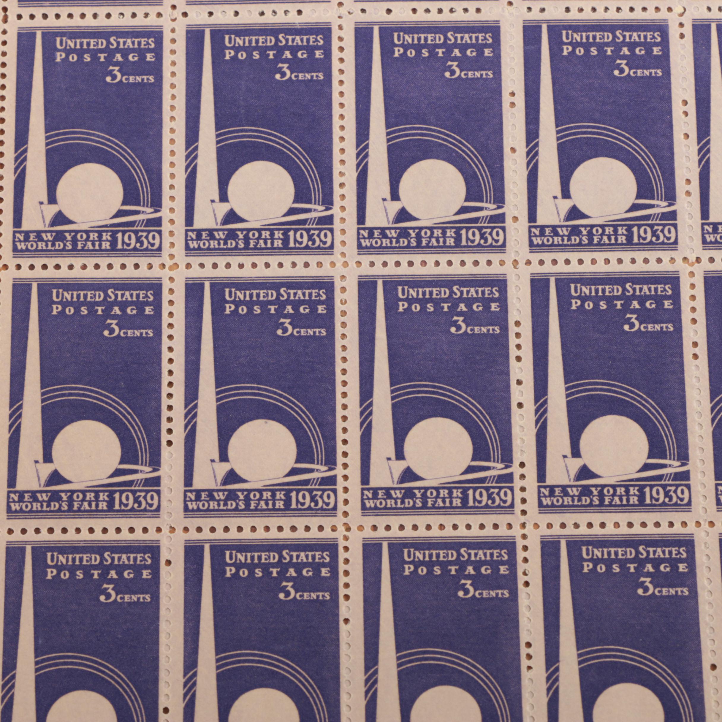 Vintage United States and Foreign Stamp Collection Including First Day Covers