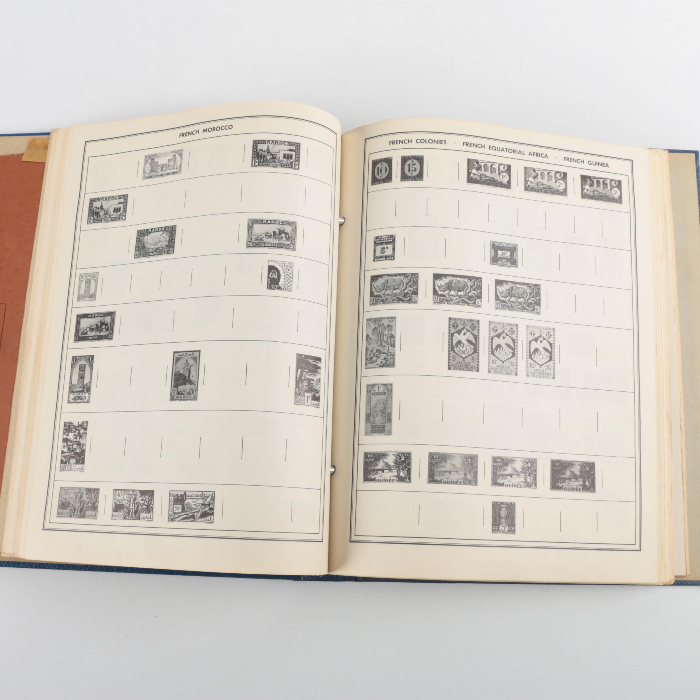 Vintage United States and Foreign Stamp Collection Including First Day Covers