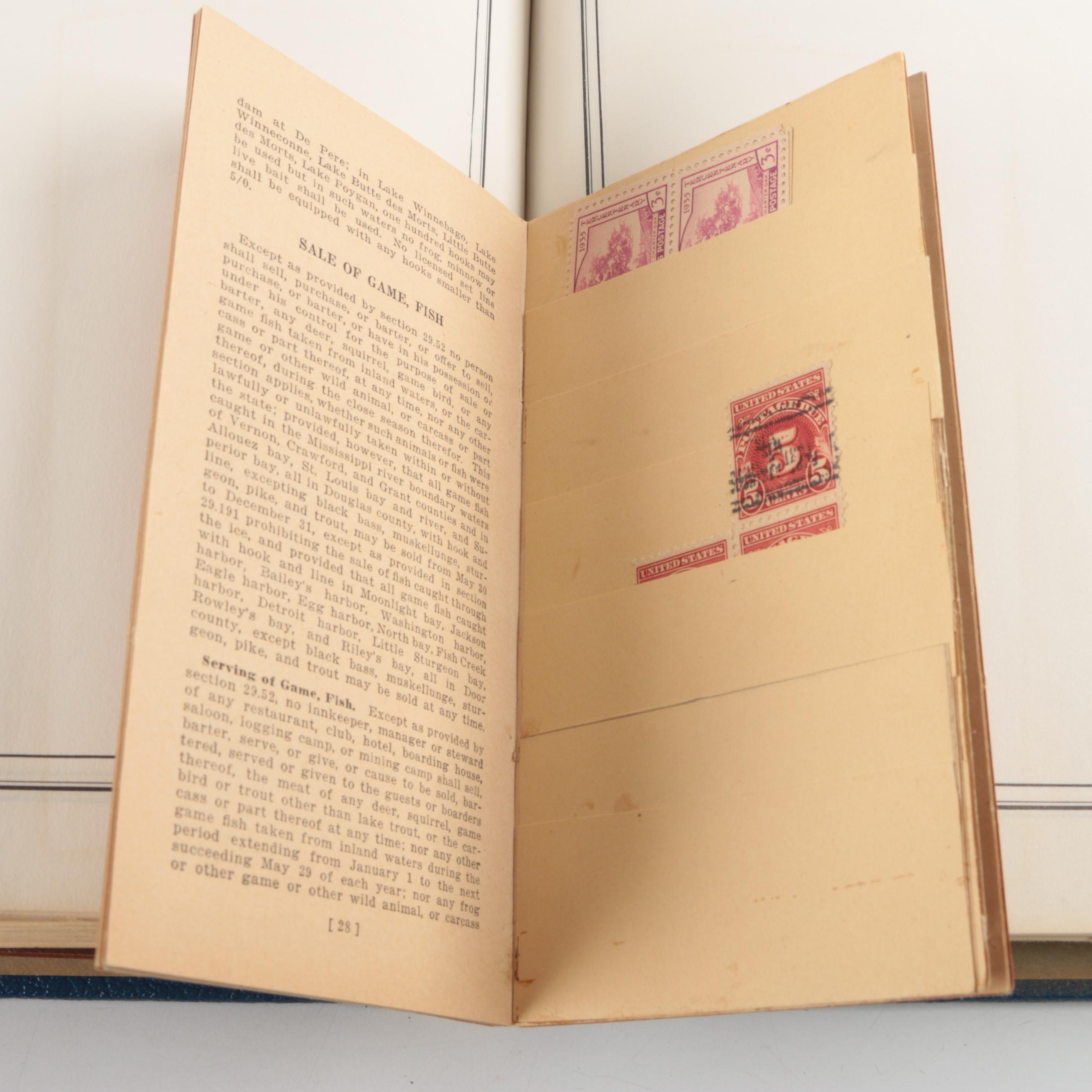 Vintage United States and Foreign Stamp Collection Including First Day Covers