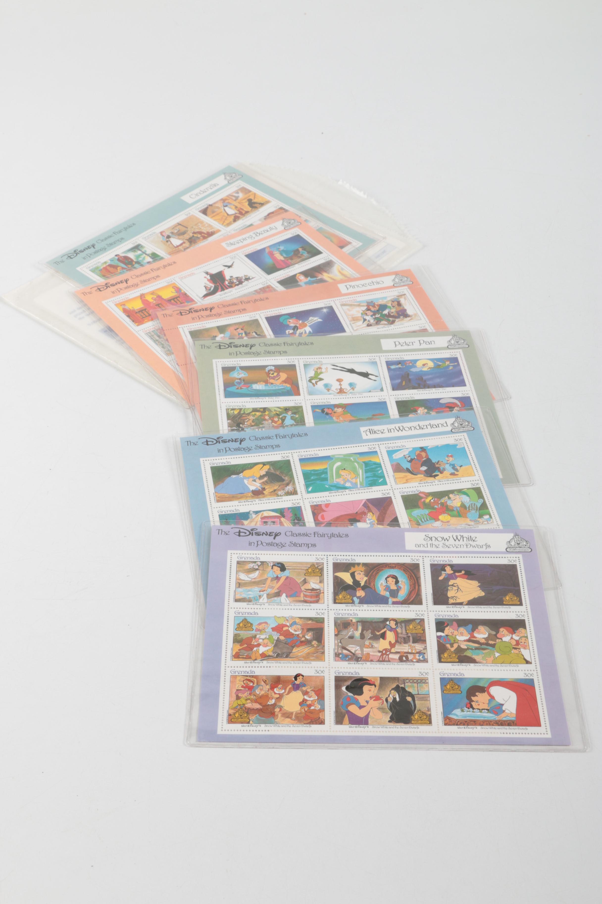 Vintage United States and Foreign Stamp Collection Including First Day Covers