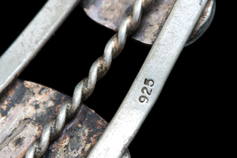 Mexico Sterling Silver and Lapis Lazuli Bracelet