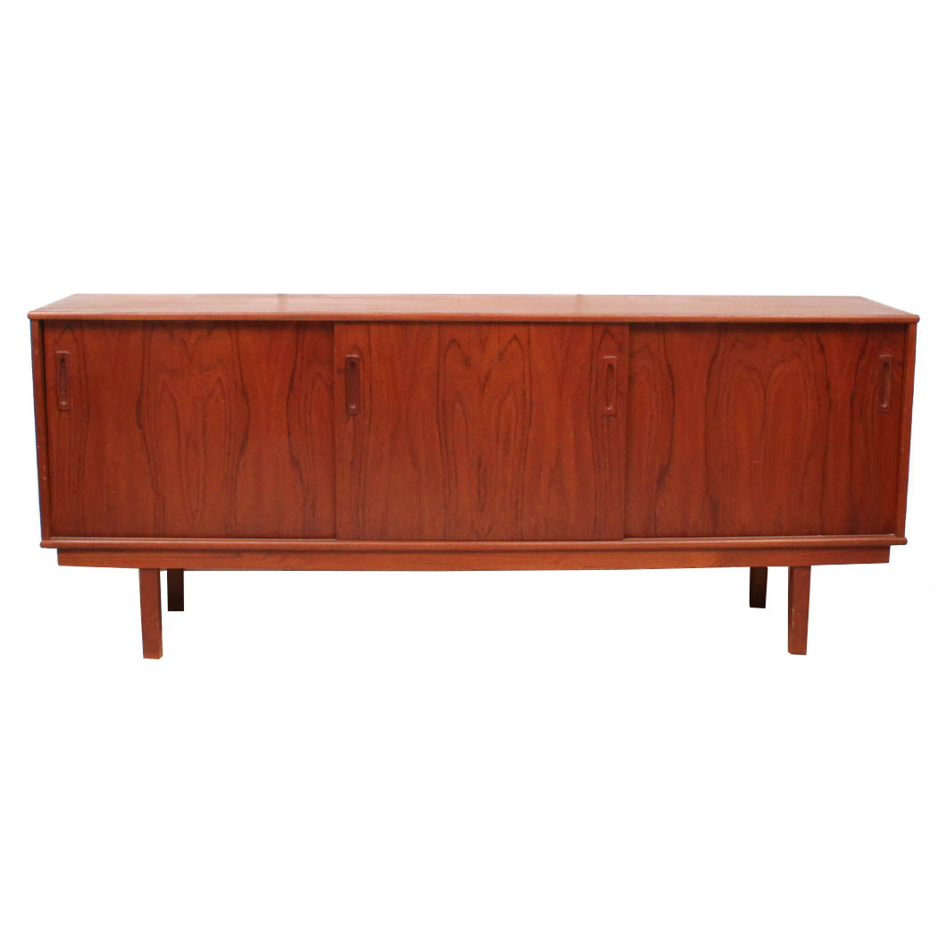Vintage Danish Modern Teak Credenza