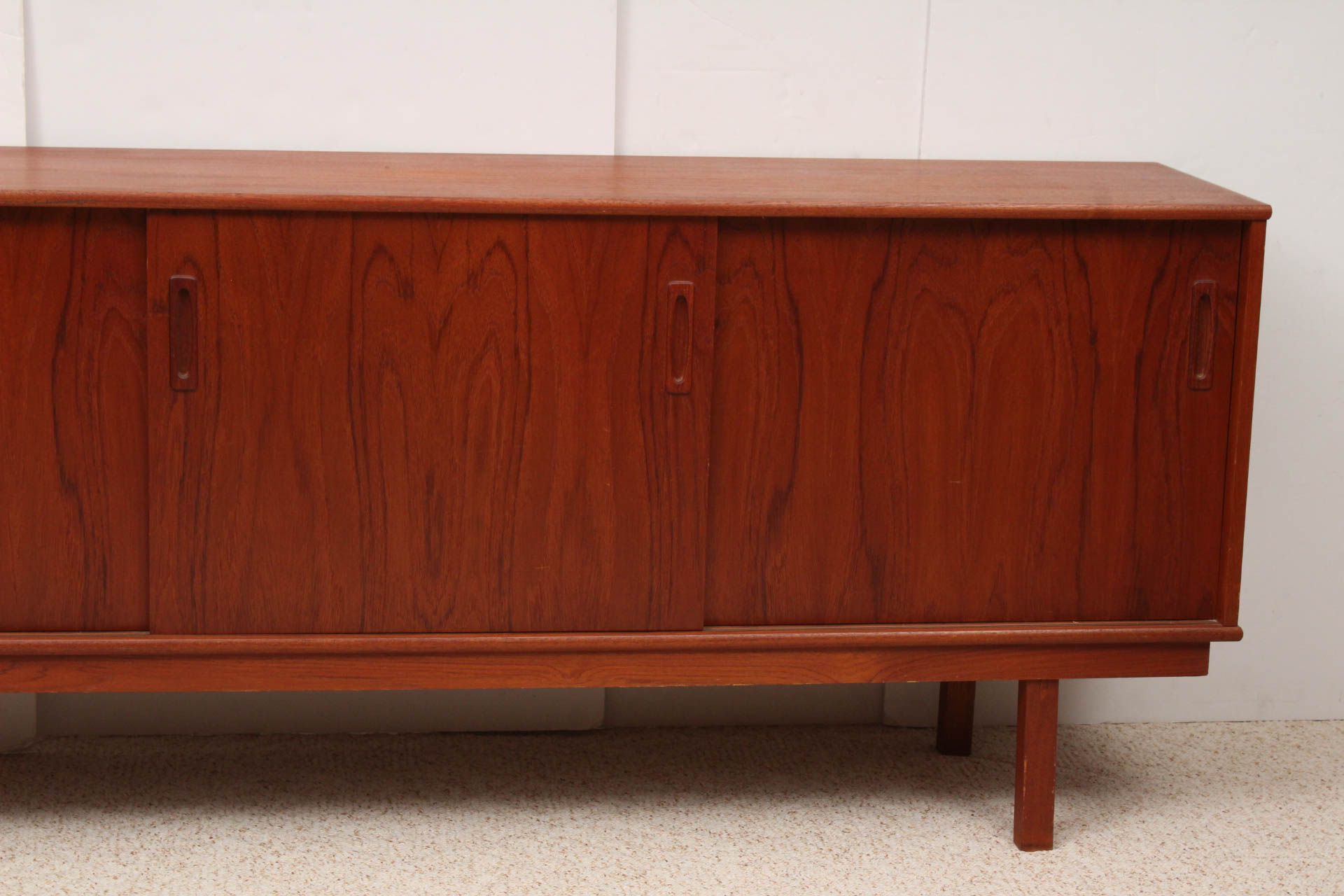 Vintage Danish Modern Teak Credenza