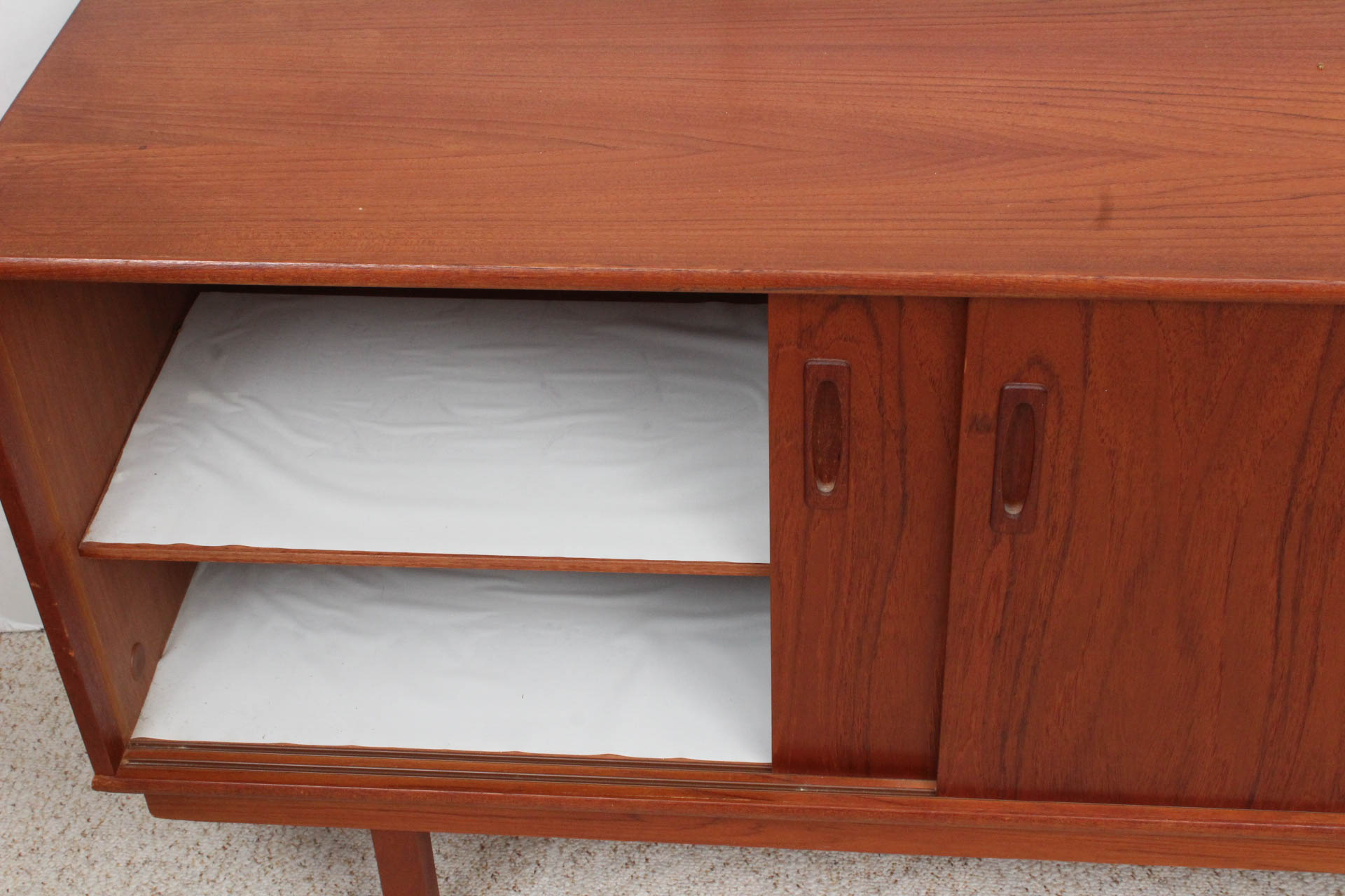 Vintage Danish Modern Teak Credenza