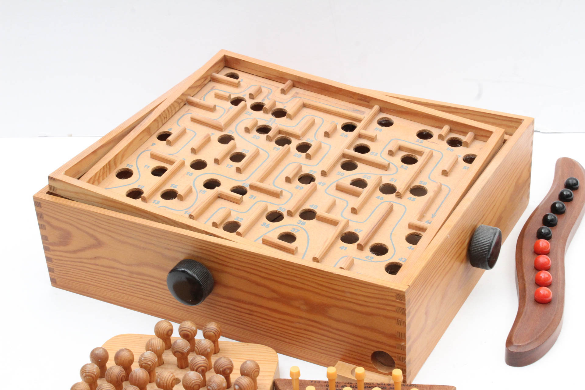 Vintage Wood Game Collection