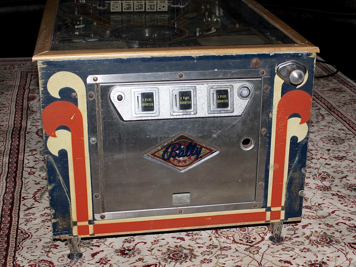 1982 Bally 'Speakeasy" Pinball Repurposed as Table