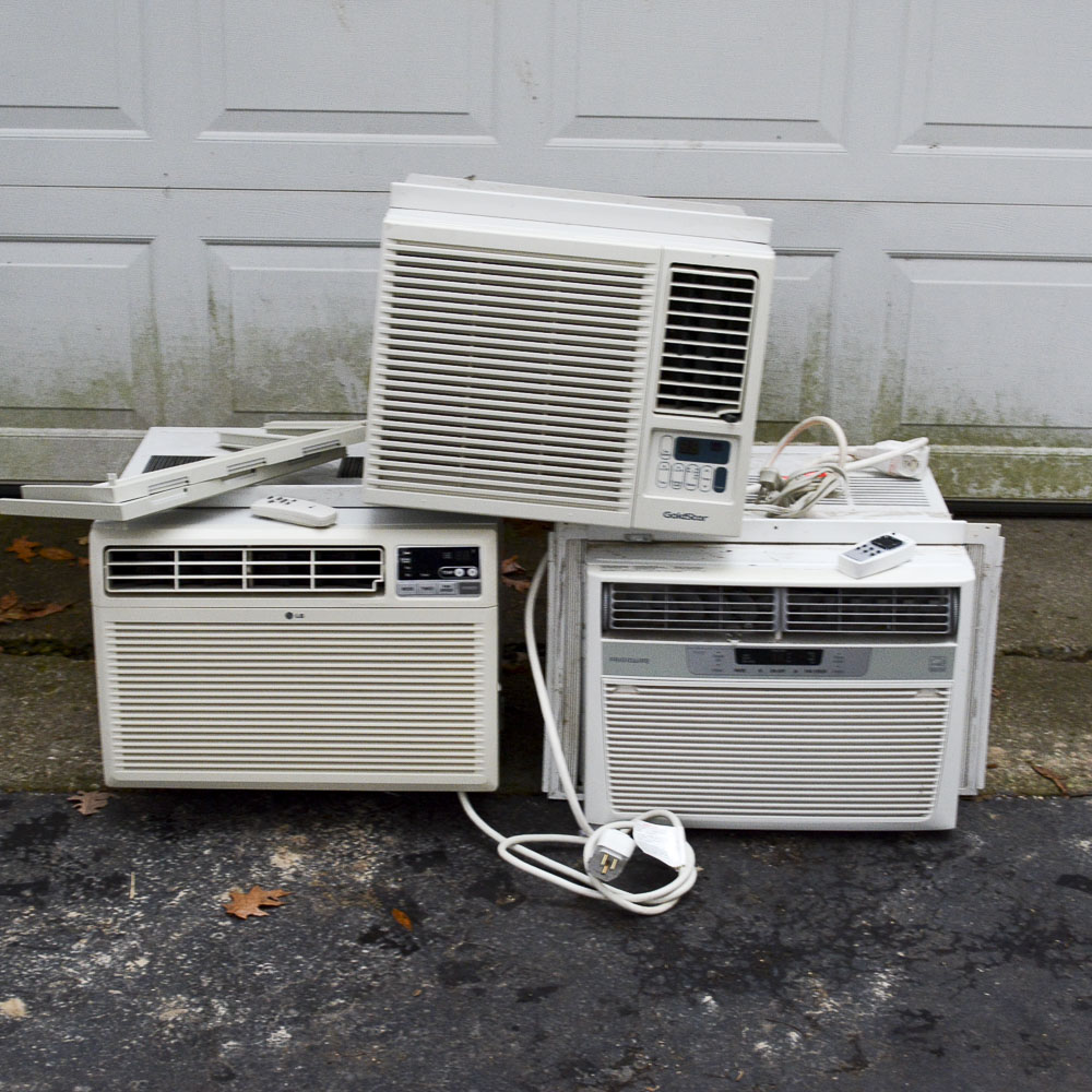 Frigidaire, LG and GoldStar Room Air Conditoners
