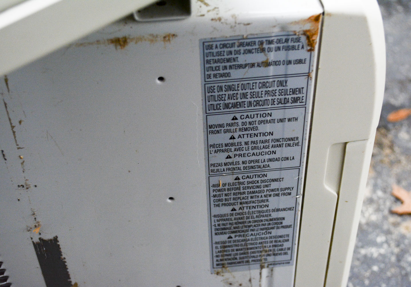 Frigidaire, LG and GoldStar Room Air Conditoners