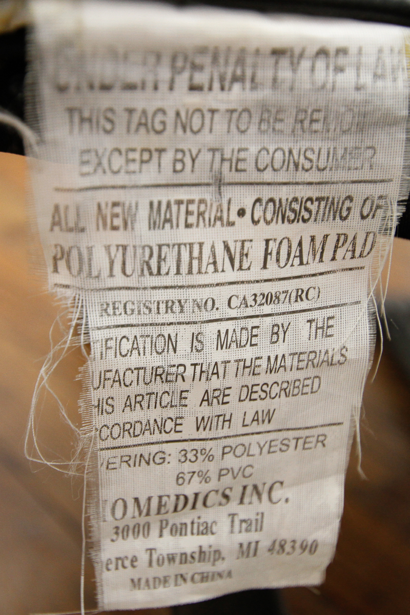 "Destress Ultra" Inversion Massage Recliner by Tony Little Designs