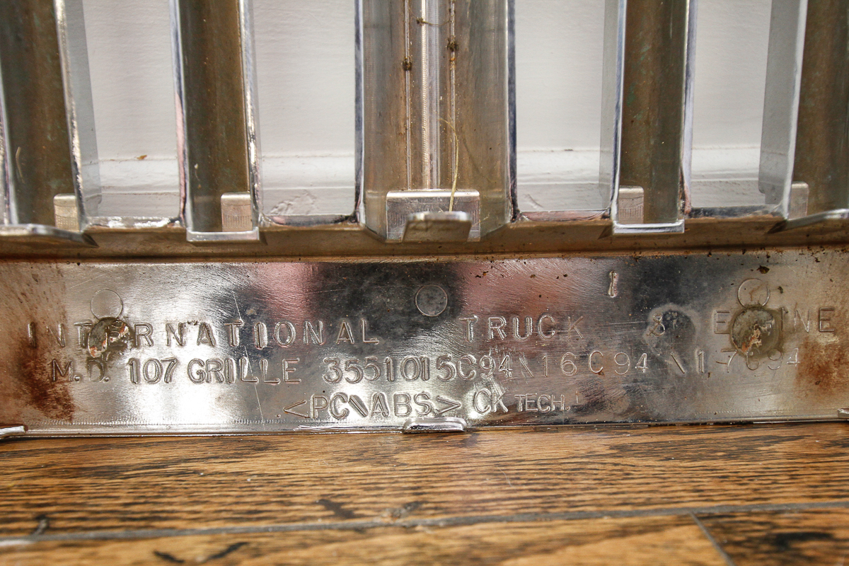 International Truck Grill with Emblem