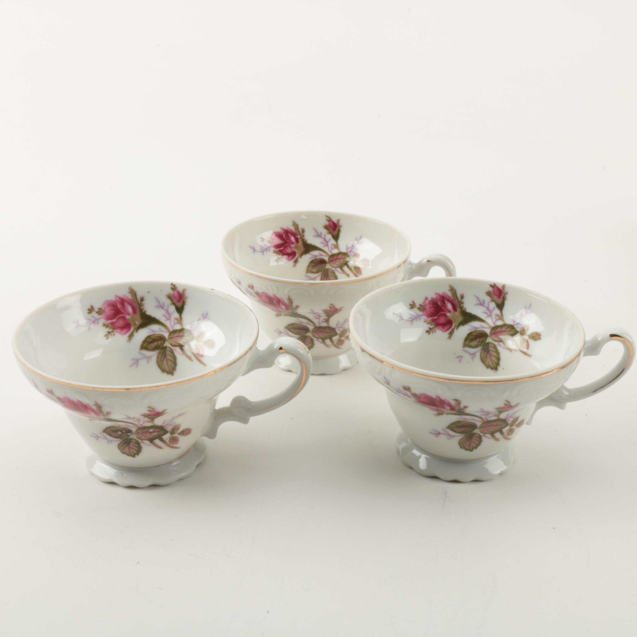 Vintage Norleans "Old Rose" China Tableware