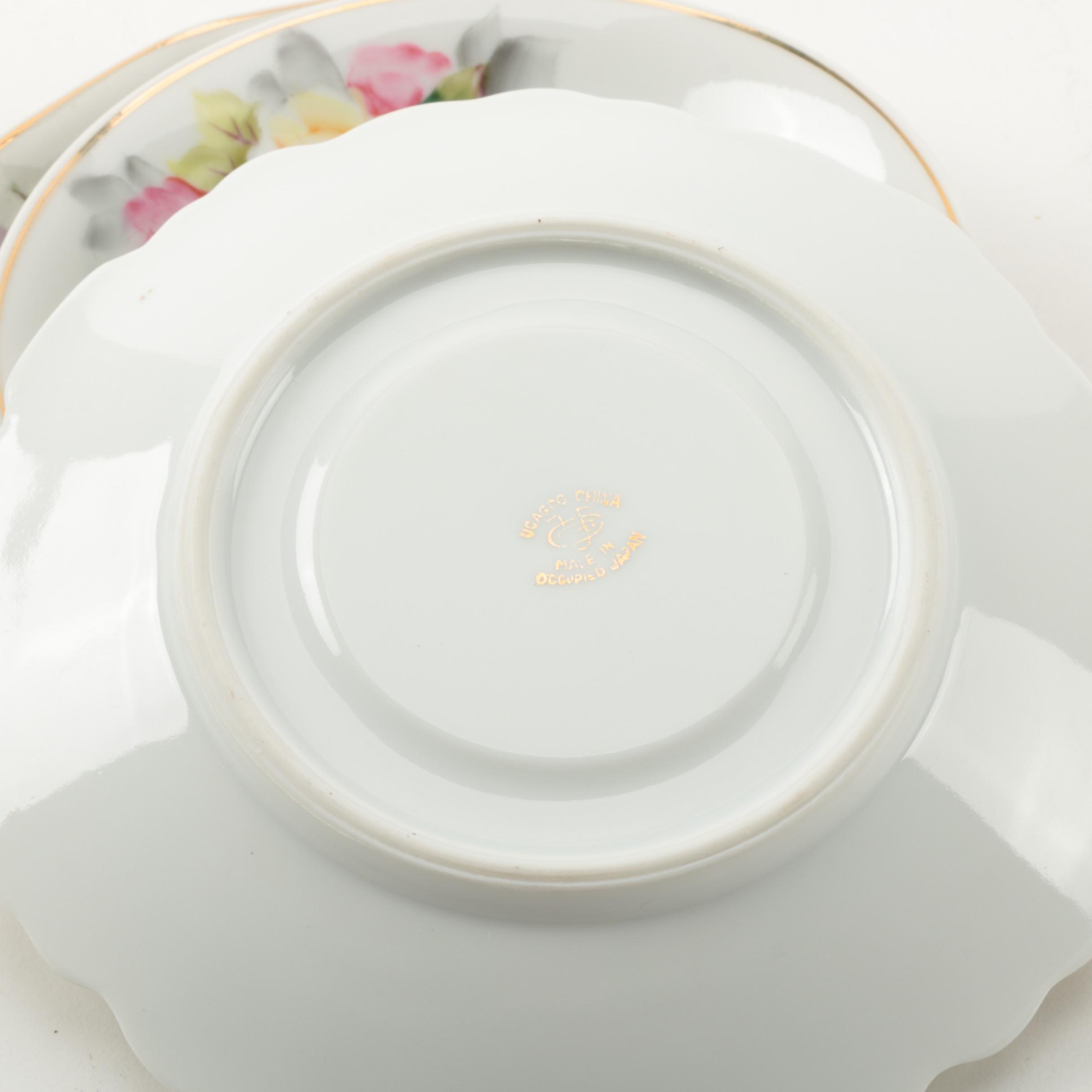 Vintage Norleans "Old Rose" China Tableware