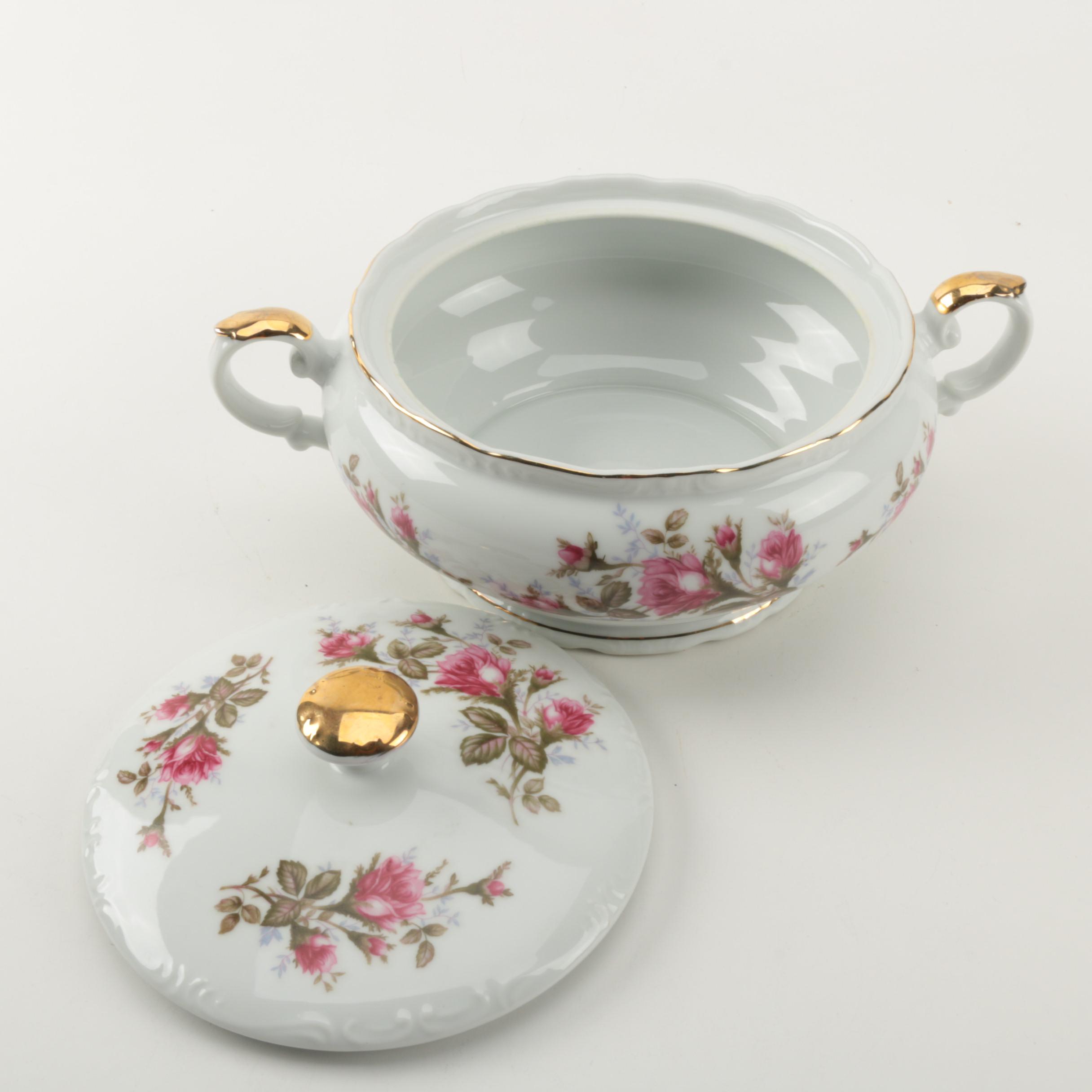 Vintage Norleans "Old Rose" China Tableware